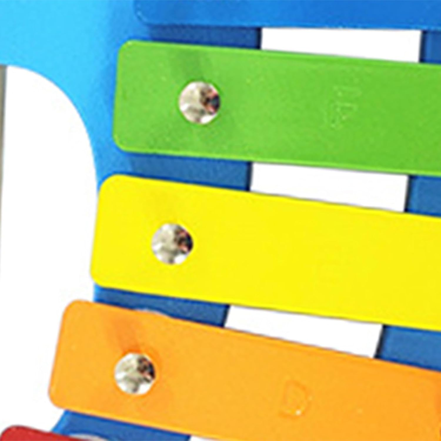 8 Note Wooden Xylophone for Montessori Education and Musical Fun, Blue image number 2