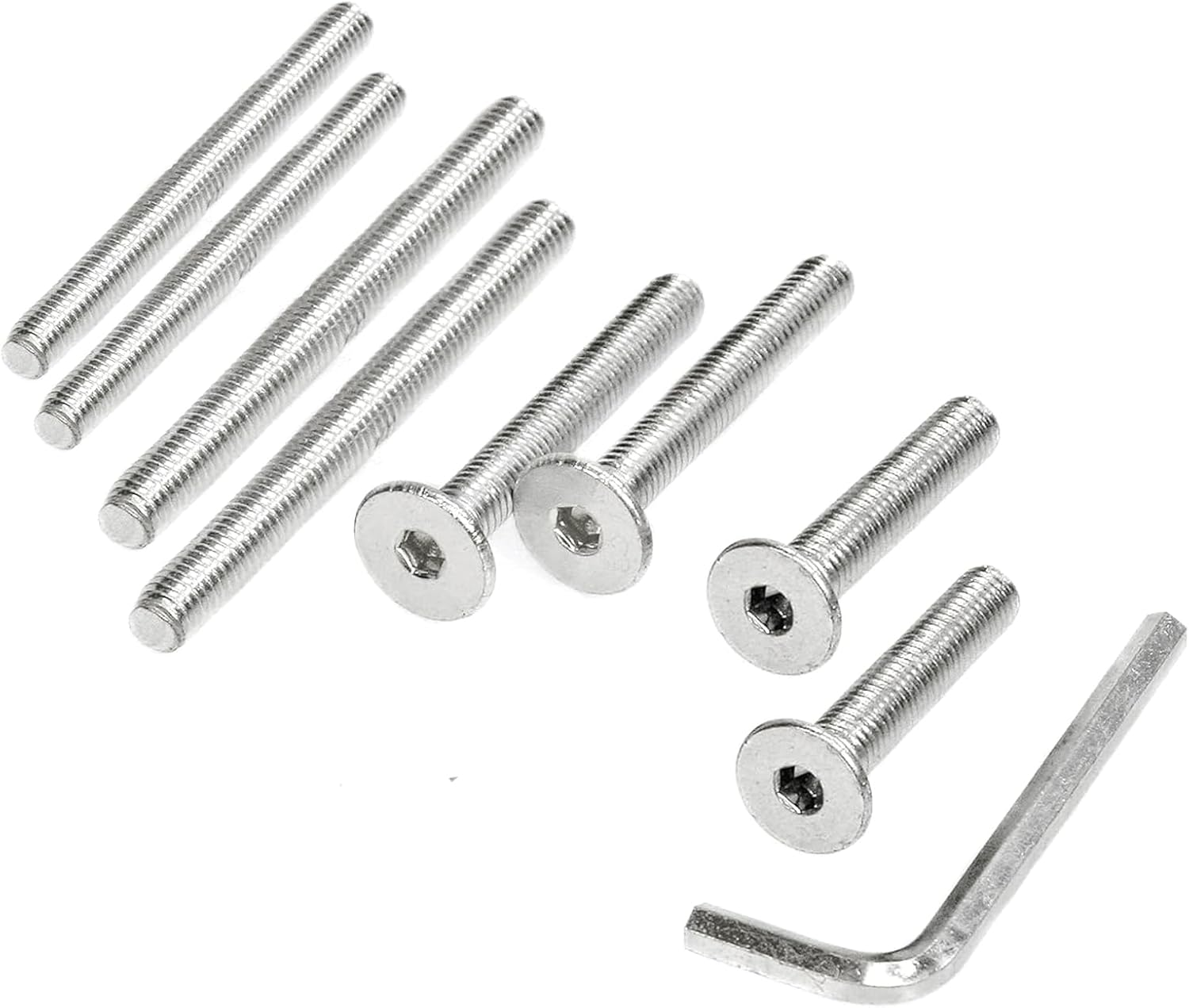 Replacement Screws for Cat Scratching Posts - M8 & M10 with Allen Key (4 Bolts & 4 Screws) - No Cat Scratching Post Included image number 5
