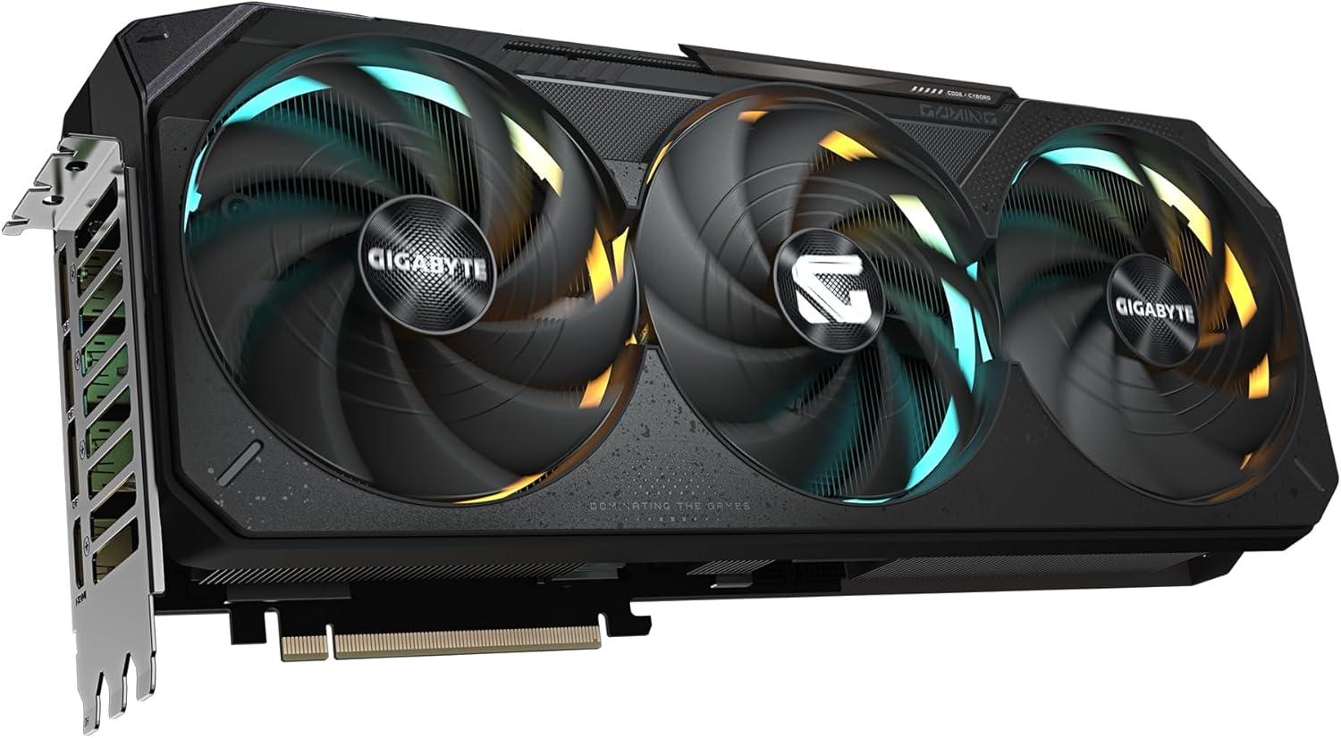 Gigabyte Geforce RTX 5080 Gaming OC 16G Graphics Card - 16GB GDDR7, 256Bit, PCI-E 5.0, 2730Mhz Core Clock, 3 X Displayport, 1 X HDMI, GV-N5080GAMING OC-16GD image number 5