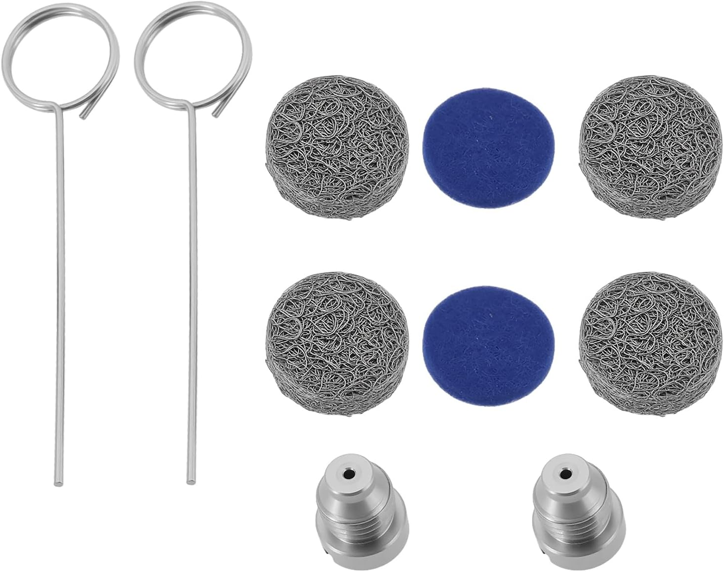 Create Idea 2Sets 1.1 Mm 3000PSI Foam Cannon Orifice Nozzle with Foam Maker Cleaning Needle for Snow Foam Lance image number 5