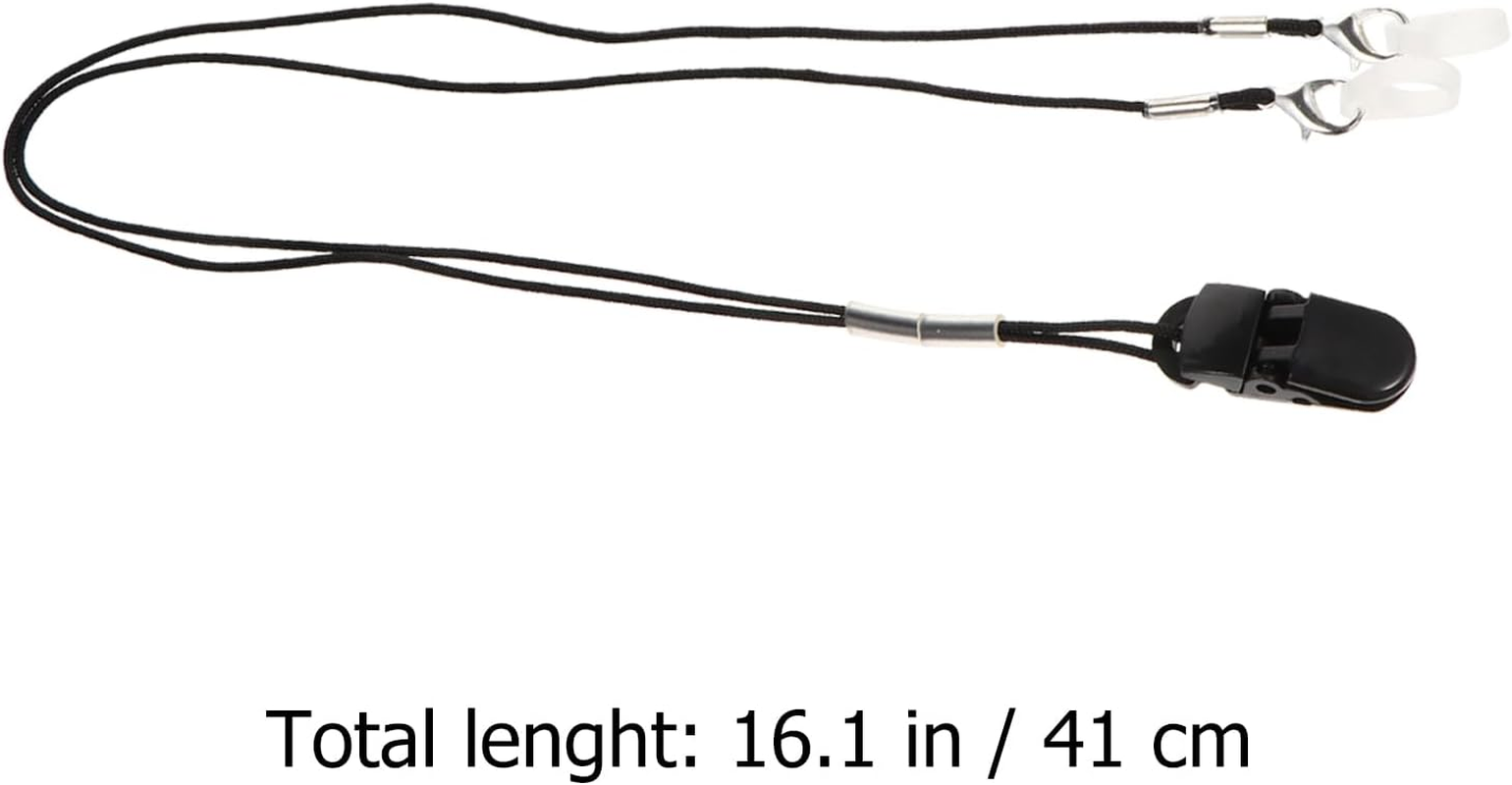 Ipetboom Hearing Aid Strap Protector, Adjustable Bte Hearing Aid Cord Cover Anti-Lossing Lanyard for Seniors Kids Comfortable Sweat-Resistant Accessory image number 6