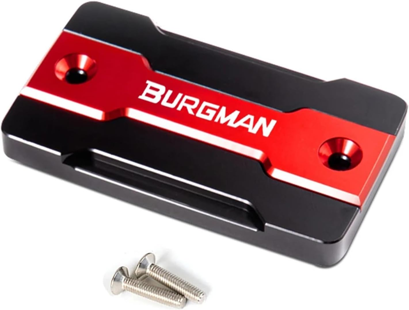 DWESWQQ Fit for BURGMAN 650 AN650 BURGMAN650 2004-2021 2022 2023 2024 Motorcycle Front Brake Fluid Fuel Tank Cover Protection Accessories(Two Black)