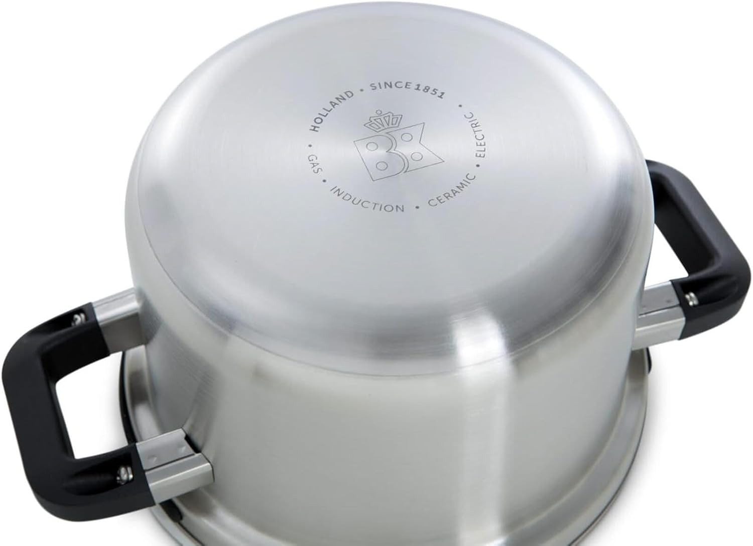 BK COOKWARE BV 123 Cooking Pot Set 4 Pieces Flow Cool