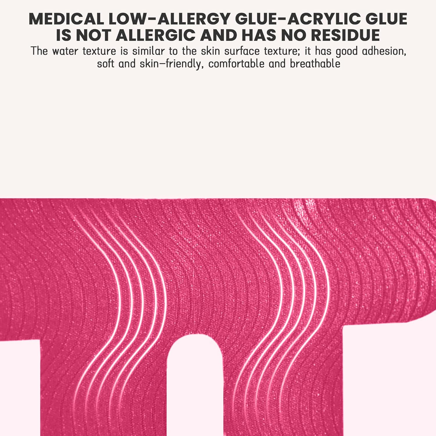 20 Pcs Kinesiology Tape for Knees, 25X22Cm Tape Hypoallergenic Athletic, Knee Pain Knee Tape for Knee Pain Relief Pre, Cut Knee Support & Stability, Pain Relief Breathable image number 2