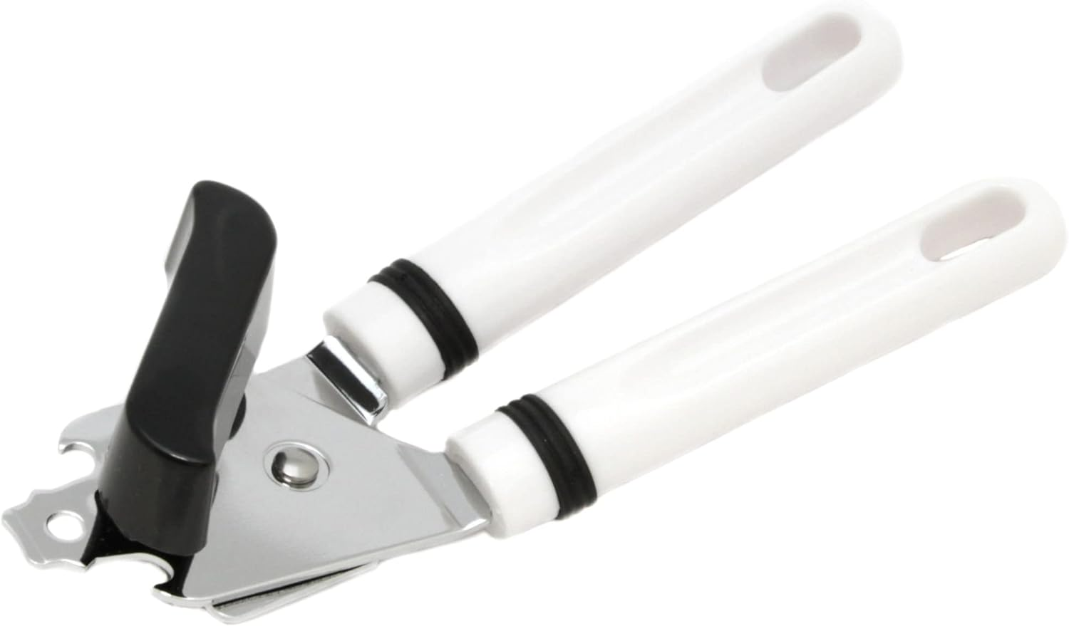 Chef Craft Basic Stainless Steel Can Bottle Opener, 8 Inches in Length, White image number 4