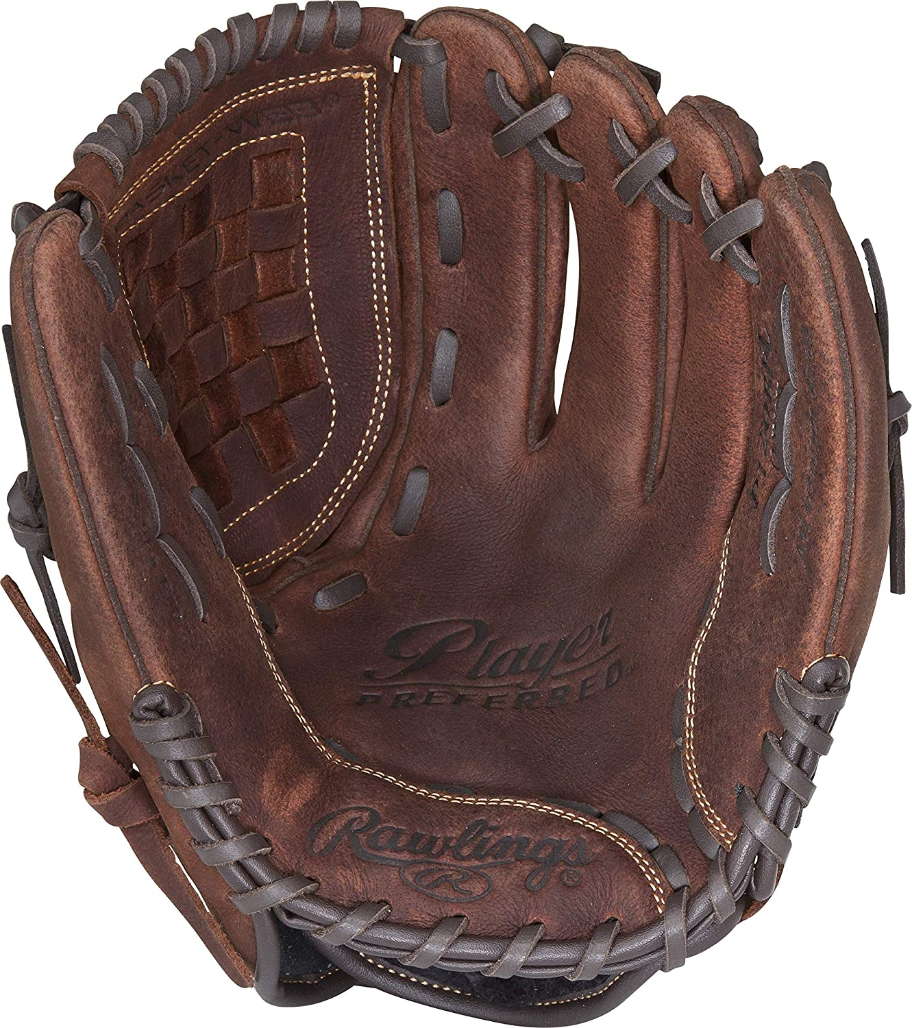 Rawlings | Player Preferred Adult Ball Glove | Baseball/Slowpitch Softball | Multiple Styles image number 5