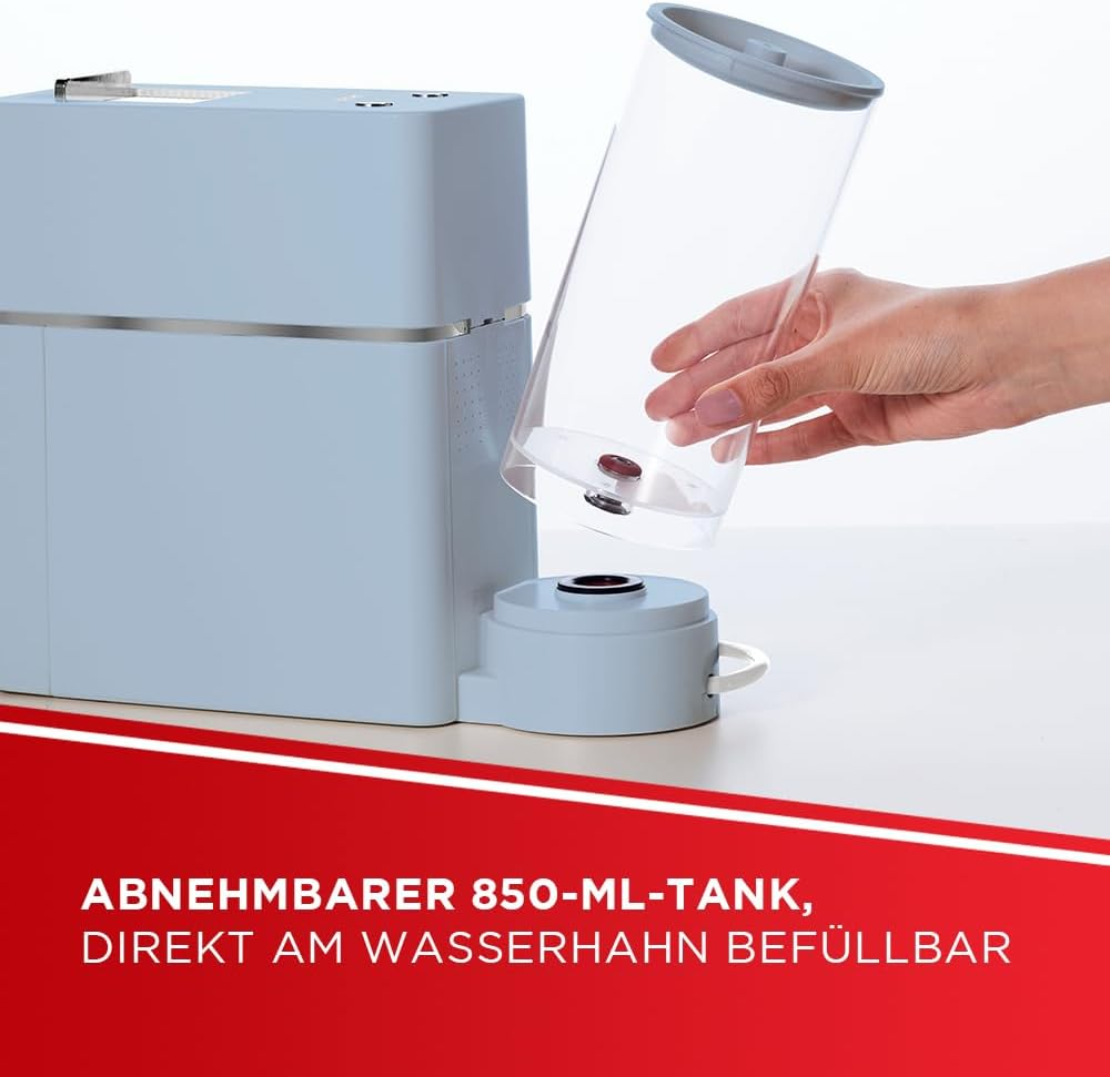 Polti Coffea S15LB, Espresso Coffee Machine, Compatible with E.S.E. 44 Mm Pods, 0.85 L Tank, Pump Pressure 19 Bars, Light Blue - Cream image number 7