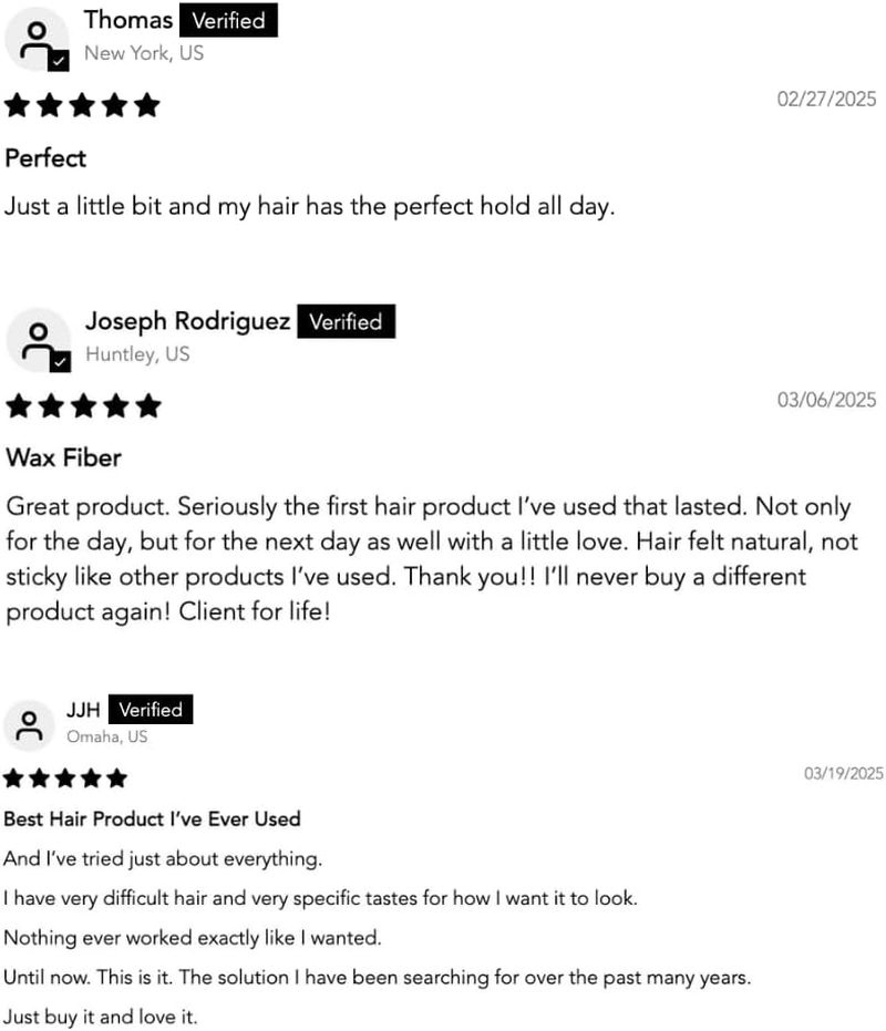 Blumaan Wax Fiber for Men - Adds Volume & Controls Hair All Day Hold - Natural Finish for All Hair Types - Original Styling Meraki image number 6