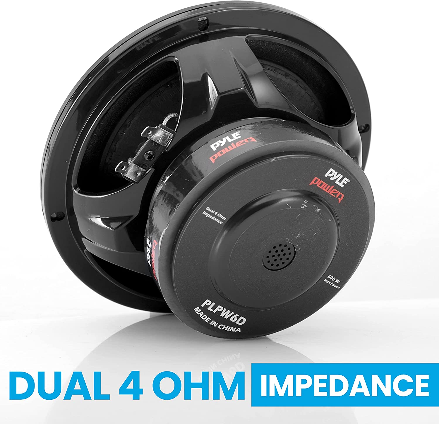 Pyle PLPW6D 6-Inch 600 Watt Dual 4 Ohm Subwoofer image number 4