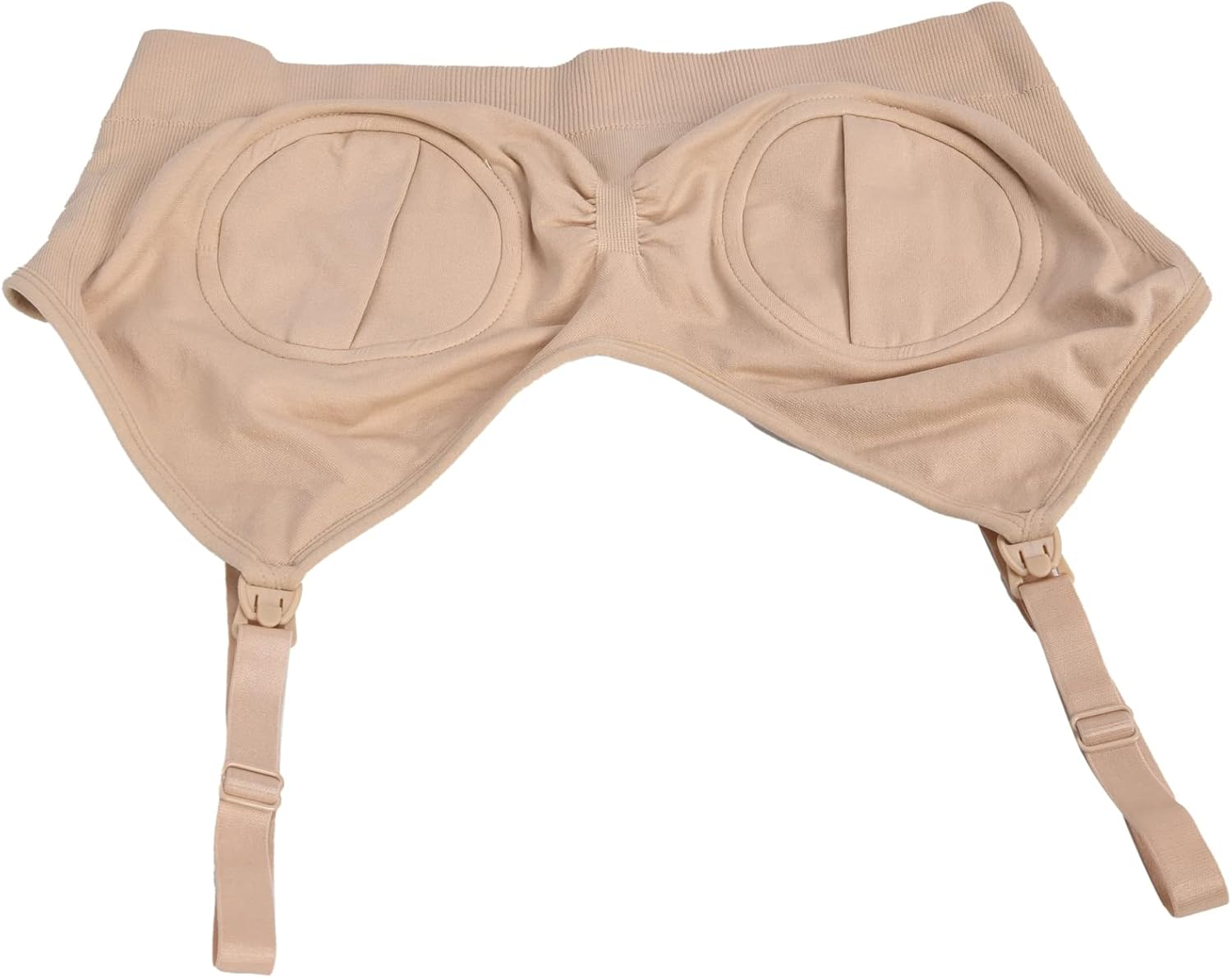 Hands Pumping Bra Wireless Nursing Bra Breastfeeding Women Underwear Bra image number 3