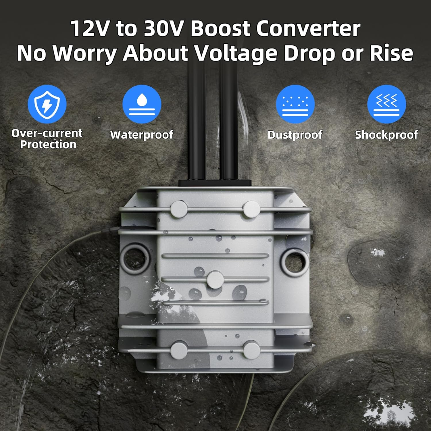 Starlink Mini Cable Car Adapter with Step up Converter, 12V Power Cable with Cigarette Lighter Plug, 10-28V to 30V 3.5A Conversion Kit for Truck RV No Worry about Voltage Drop or Rise image number 5