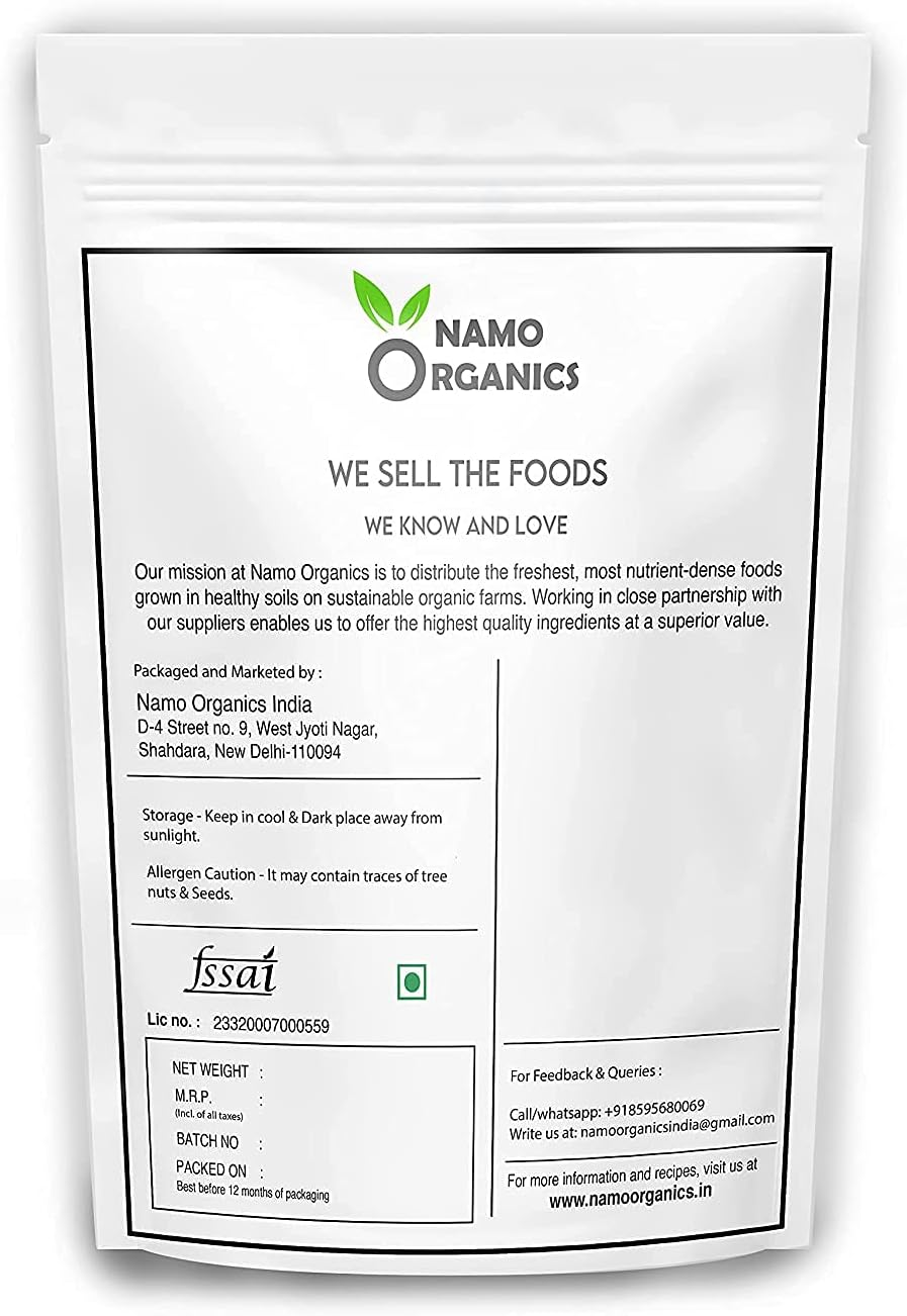 Namo Organics - Afghani Black Raisins Seedless (Kali Kishmish/Kismis without Seeds) - 500 Gm Pouch - Black Resin Grapes Dry Fruis image number 1