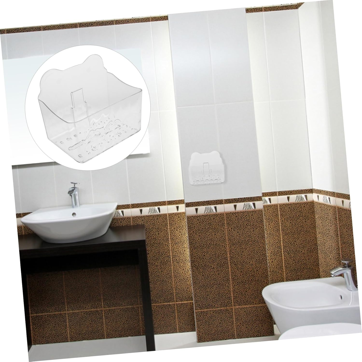 Kitchen Holder Wall-Mounted Wipes Container Tissue Case for Bathroom Napkin Holders Organizer Box image number 3