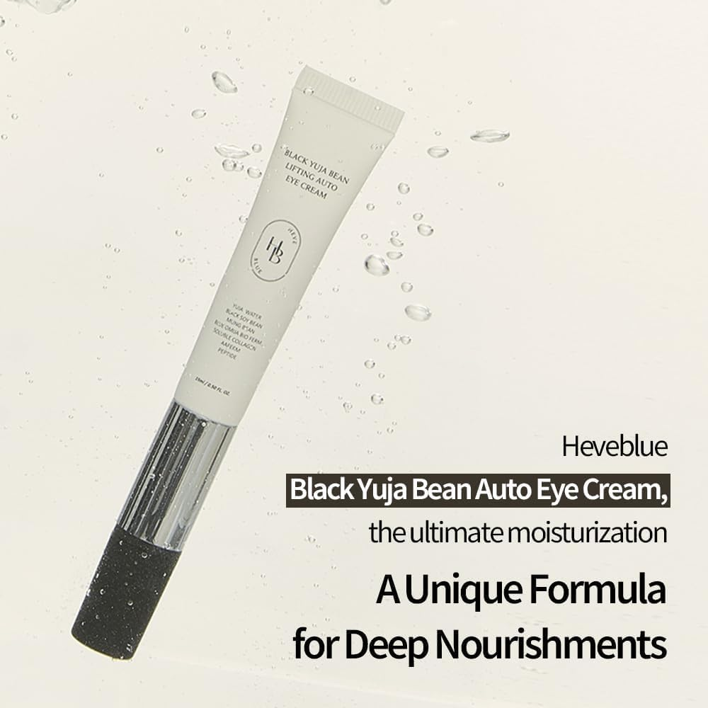 HEVEBLUE - Black Yuja Bean Lifting Eye Cream 15Ml image number 4