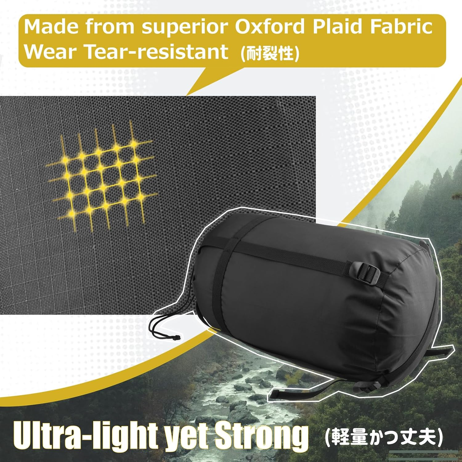 Azarxis Compression Stuff Sack Water-Resistant Ultralight Sleeping Bag Storage Bag Space Saving Gear for Traveling Camping Hiking Backpacking image number 5