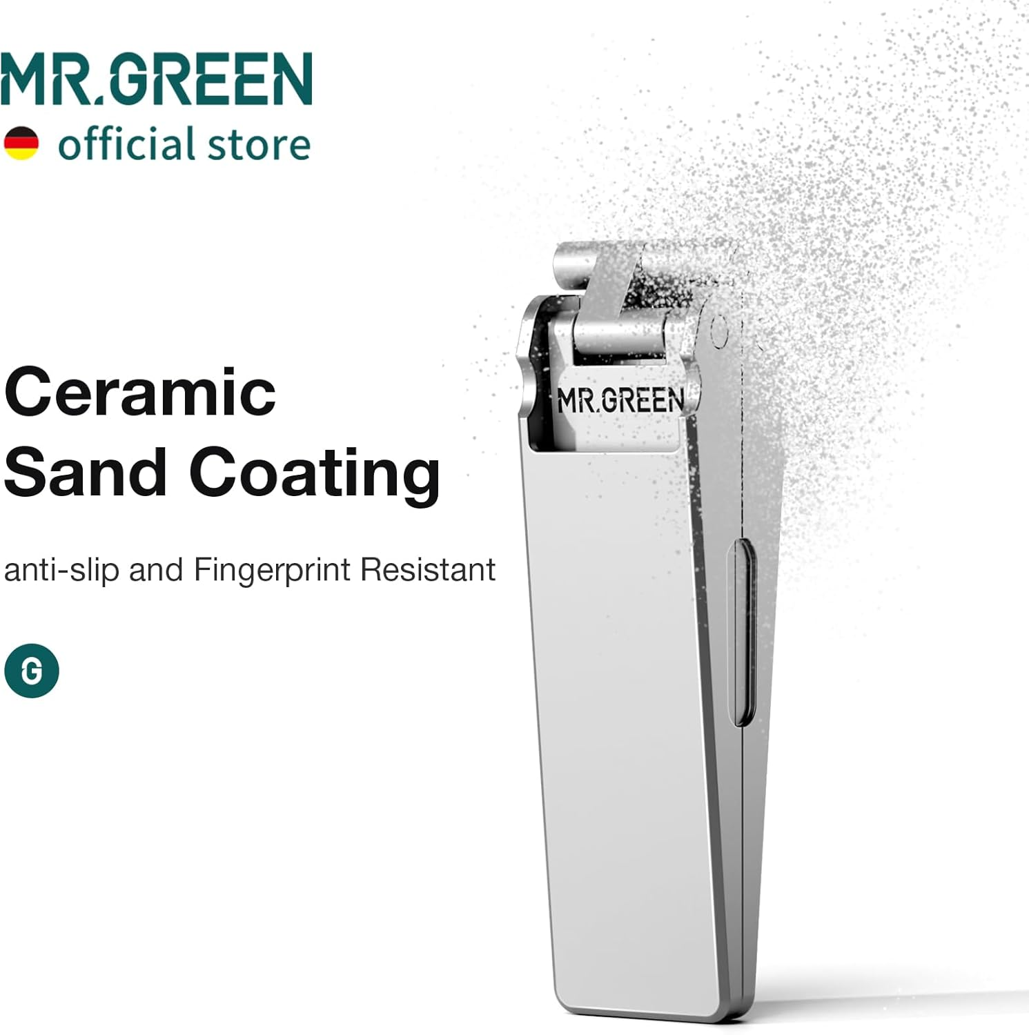 MR.GREEN Innovative Folding Nail Clippers Collapsible Nail Cutters Stainless Steel Nail Scissors Portable Travel Manicure Tools image number 6