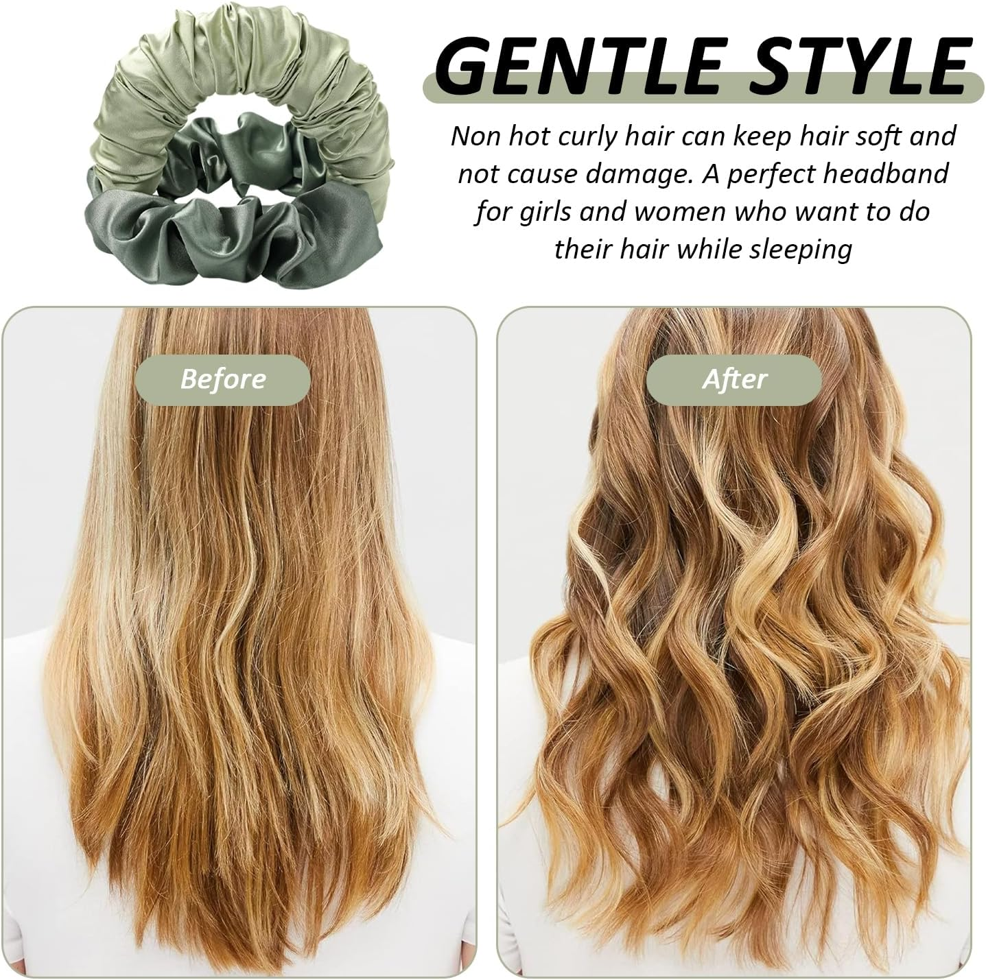 2 Piece Hairpin Portable Hair Pin Hair Styling Tool Sleep Blocker image number 3