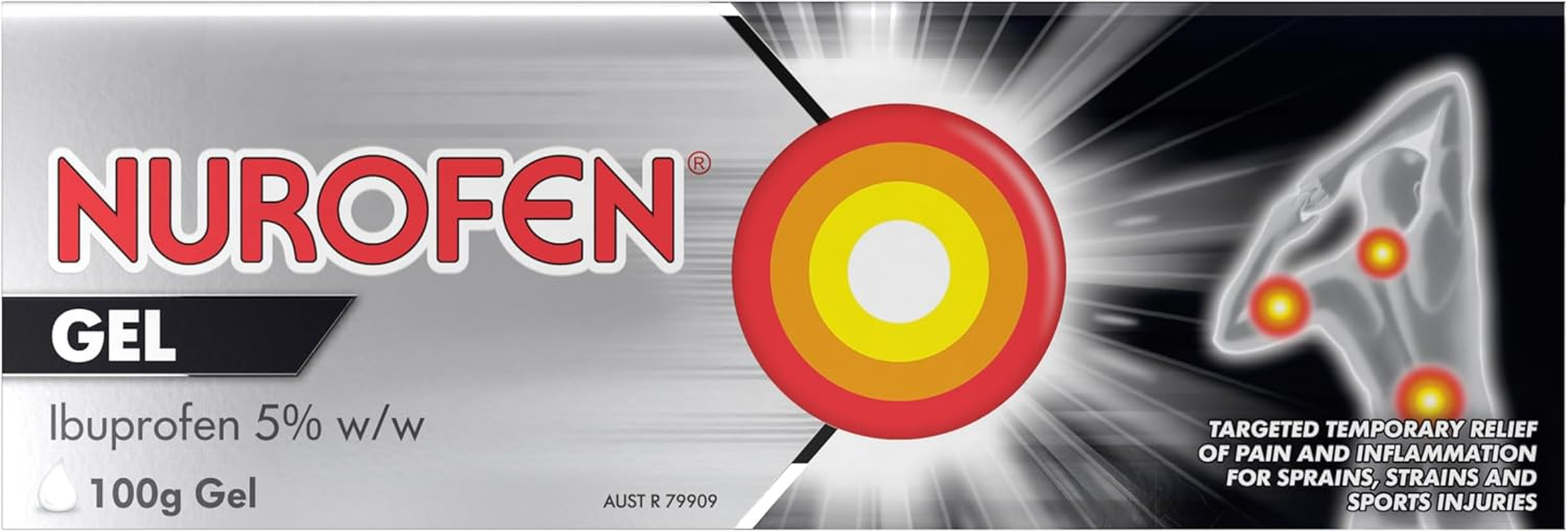 Nurofen Gel Topical Pain Relief, 100G image number 2