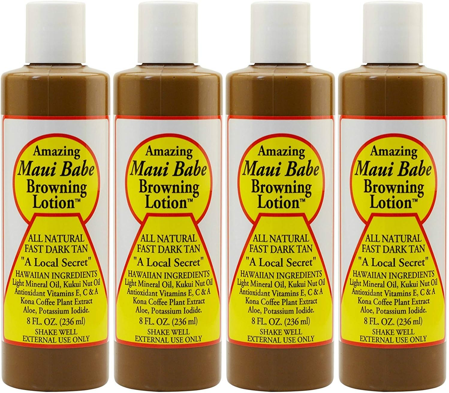 Maui Babe Browning Lotion 8 Ounces (Pack of 4) image number 2