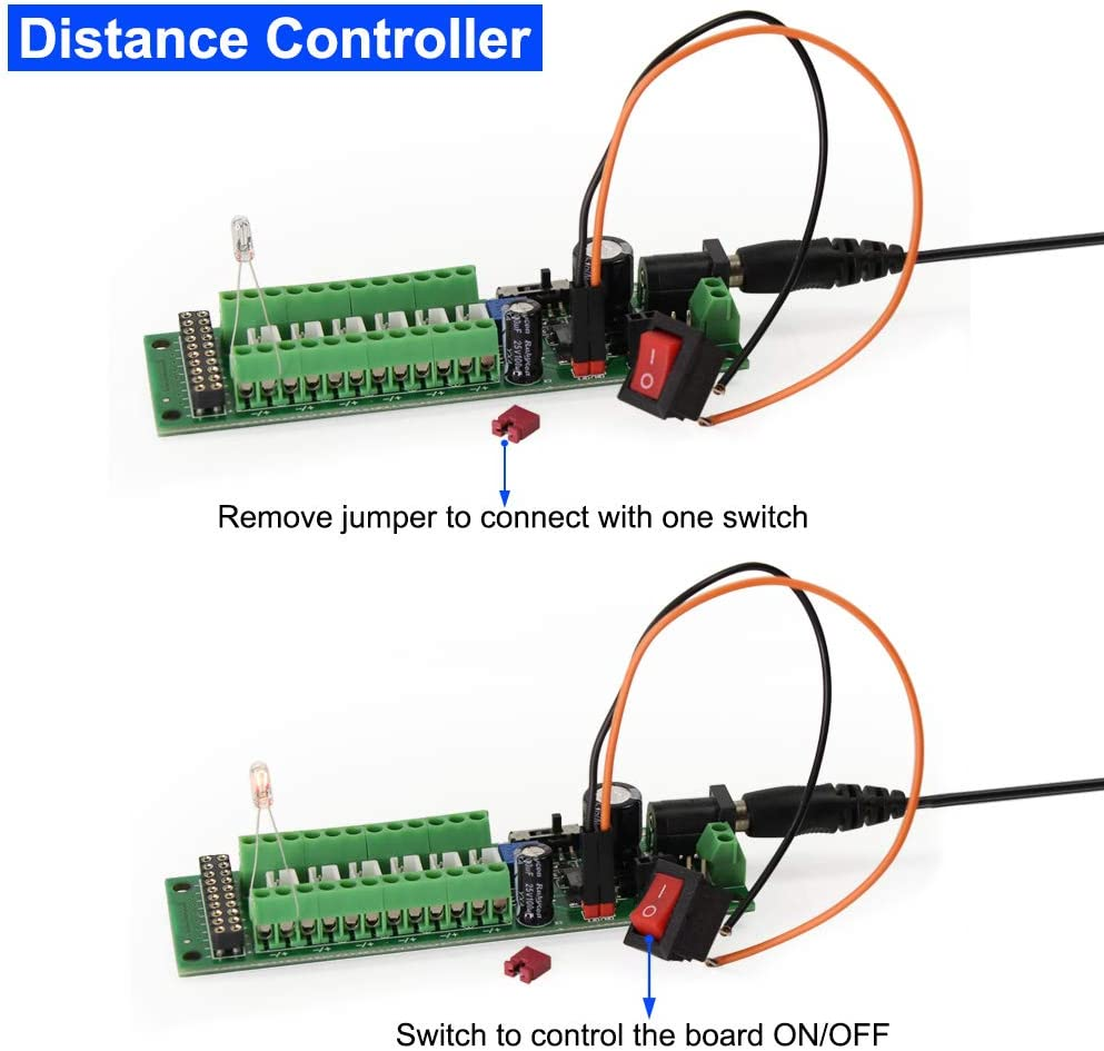 Power Distribution Board Self-Adapt Distributor HO N O LED Street Light Hub DC AC Voltage Train Power Control