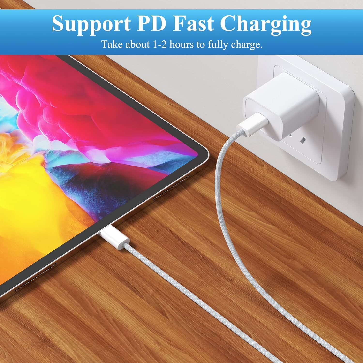 USB C Cable for Samsung Galaxy A16 S25 A05S Charger Cable 1M/2Pack, USB C to Type-C Cord PD Fast Charging Type-C Charger Cord for Samsung Galaxy A56 A26 A55 A15 S24 S23 Ultra S22 S21 S20 FE image number 4