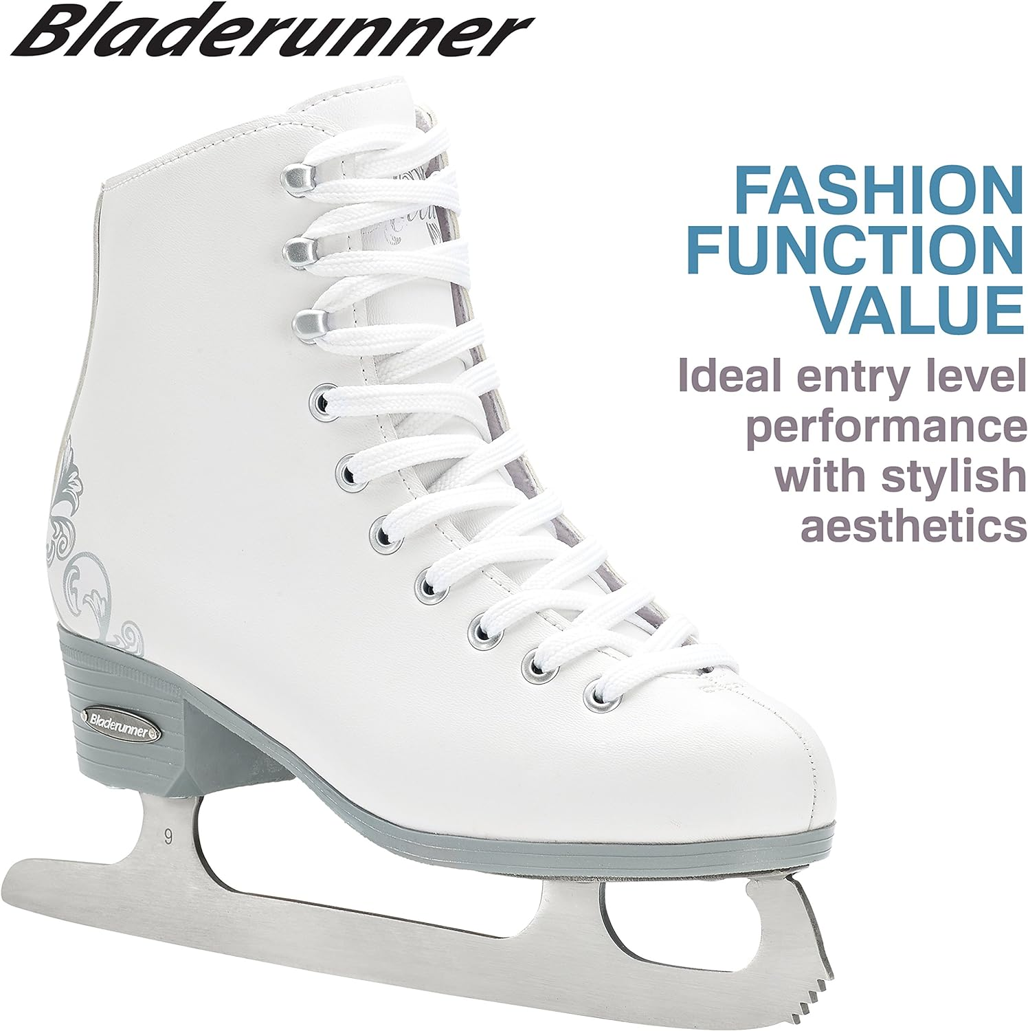 Bladerunner Ice by Rollerblade Allure Women'S Adult Figure Skates, White, Ice Skates, US Size 8 image number 2