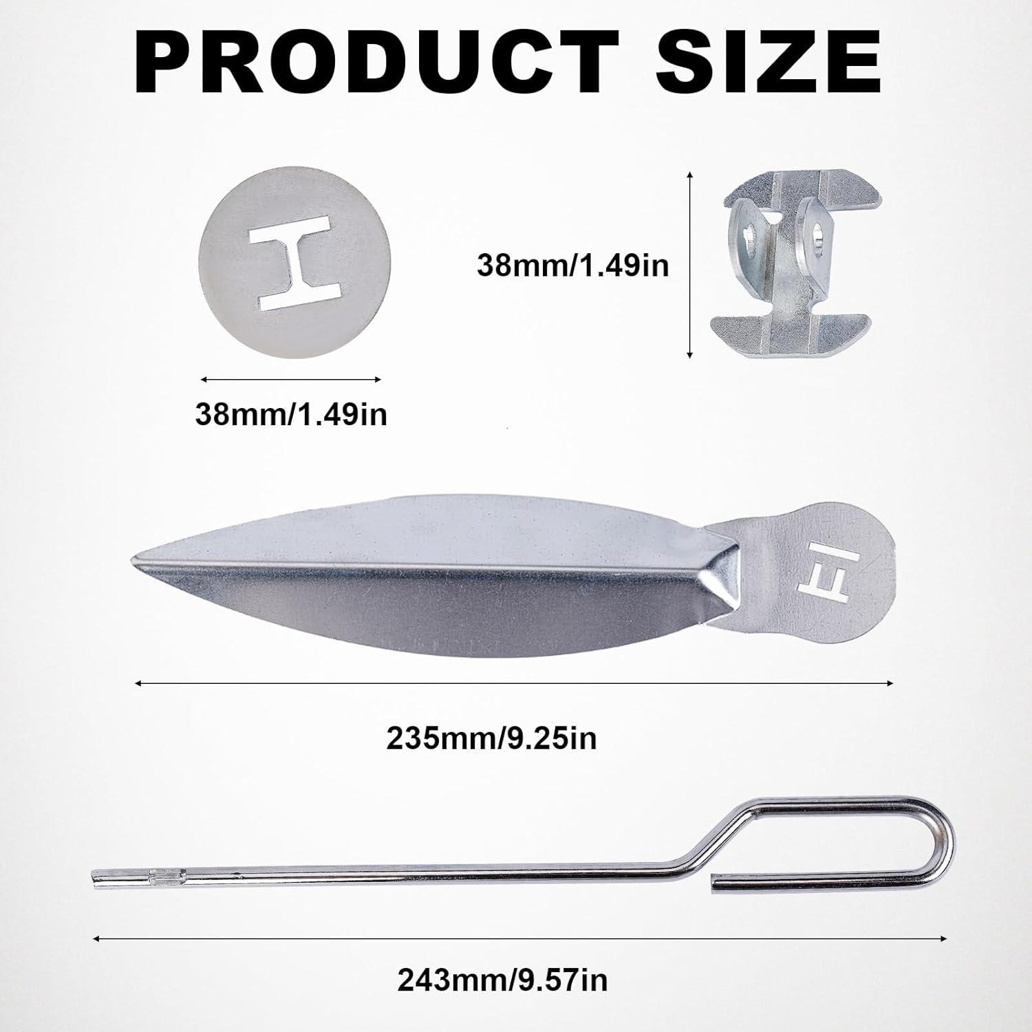 22-1/2 Inch One-Touch Cleaning System Kit for Weber Grill, 7444 Grill Replacement Parts for Weber Thickened Heat Resistant Kettle Grill Replacement Parts for Weber Charcoal Grill image number 1