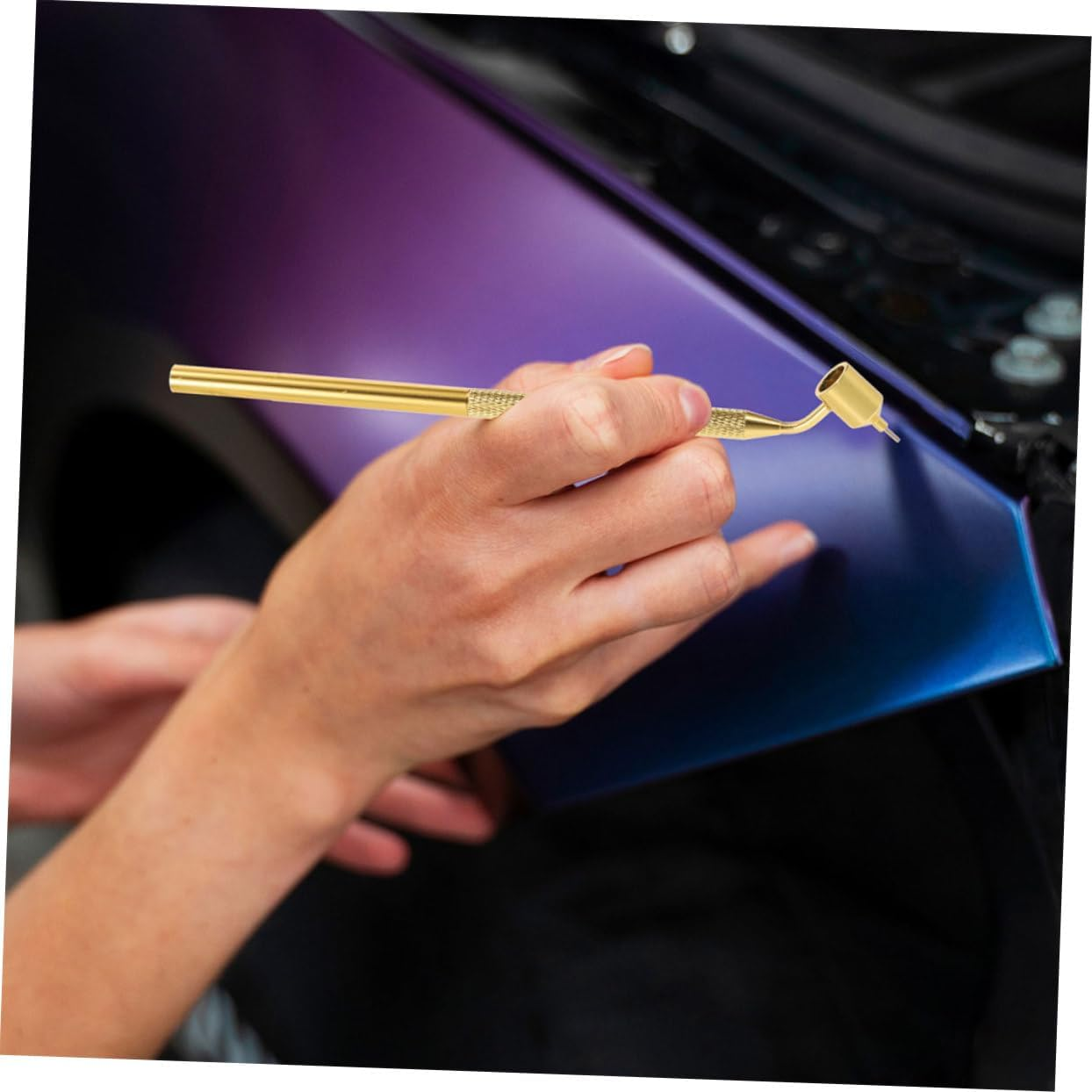 2Pcs Fine Tip Paint Applicator Pens for Car Paint Scratch Repair Touch up Pen image number 2