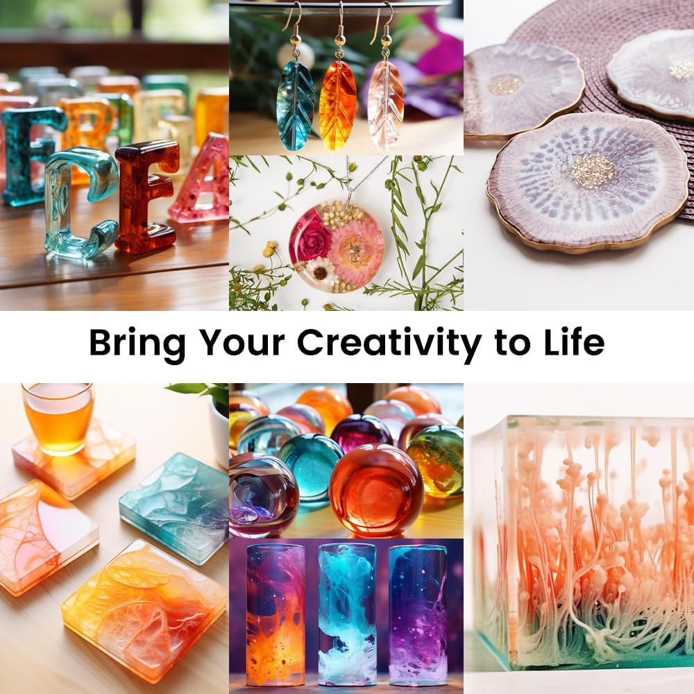 Resiners Resin Bubble Remover,Quickly Remove 99% Bubble within 9 Min,-95Kpa Vacuum Degassing Chamber,Airless Machine for Arts Crafts Jewelry Making