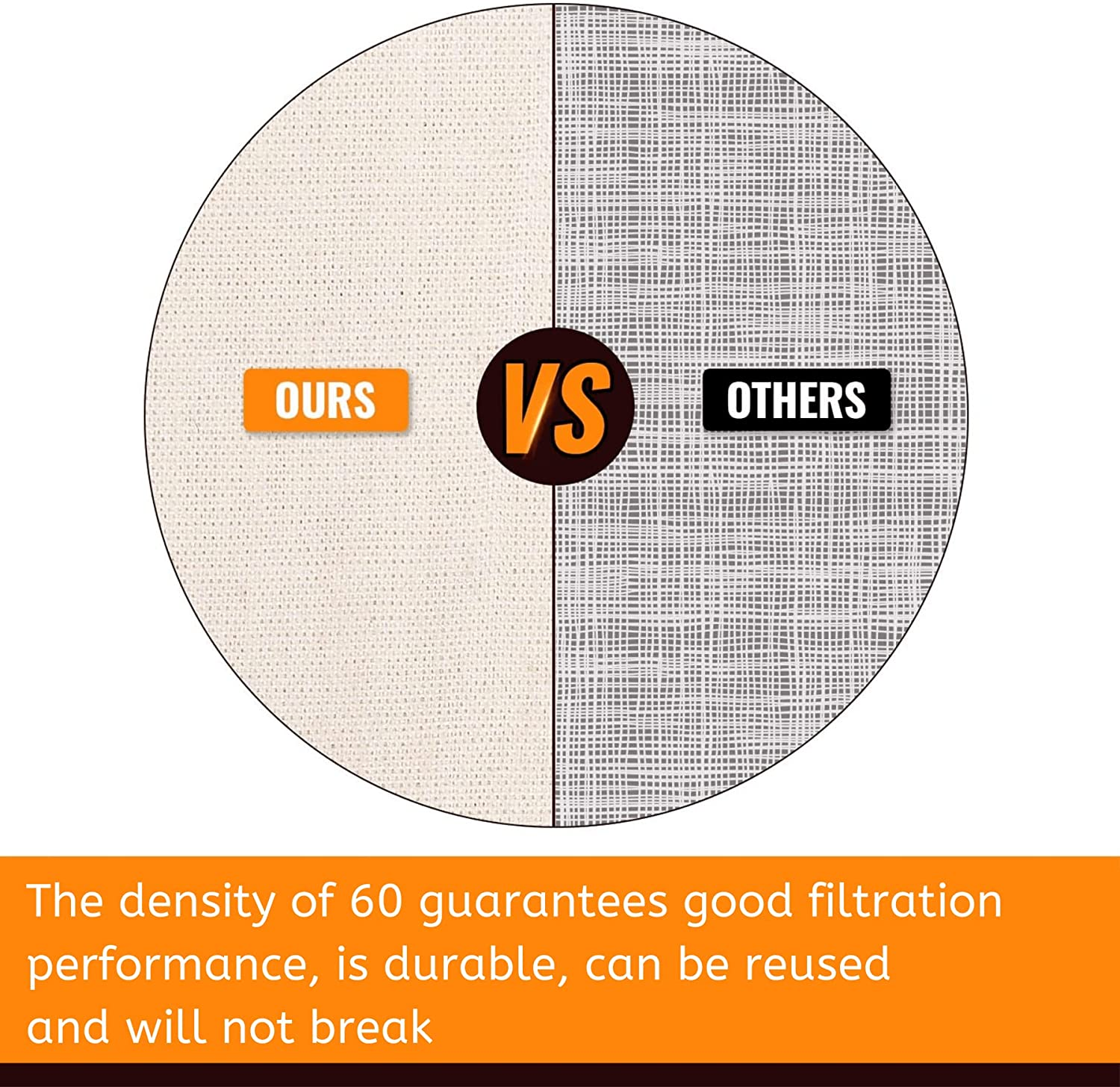 AOUXSEEM Extra Large(26*22Inch)Brew Bags for Home Brewing Wine, 100% Cotton Fine Mesh Cheesecloth Bags, Reusable Thickened Strainer with Draw String, Tea Juice Bag, Filter Impurities(X-Large, 2 Pack) image number 5