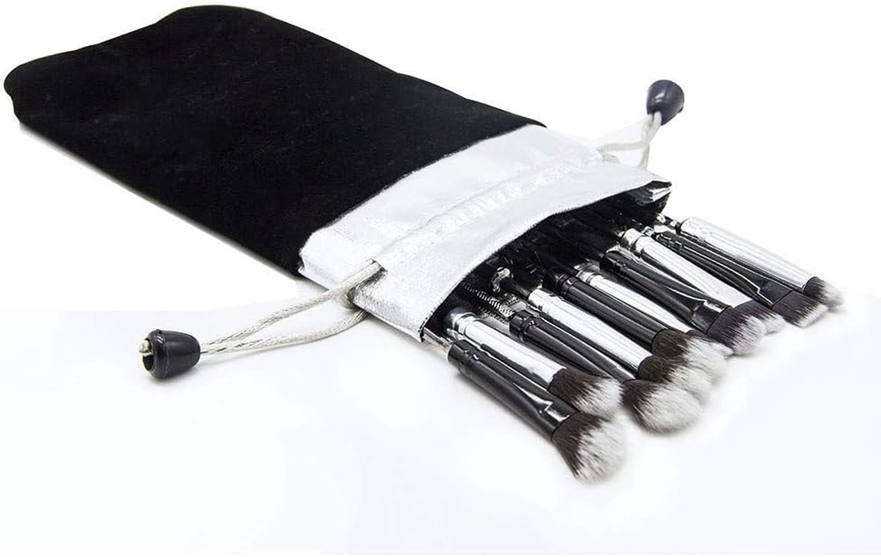 ARALOR Wand Makeup Brushes Set - 10Pcs Wand Set Makeup Brushes for Women image number 6