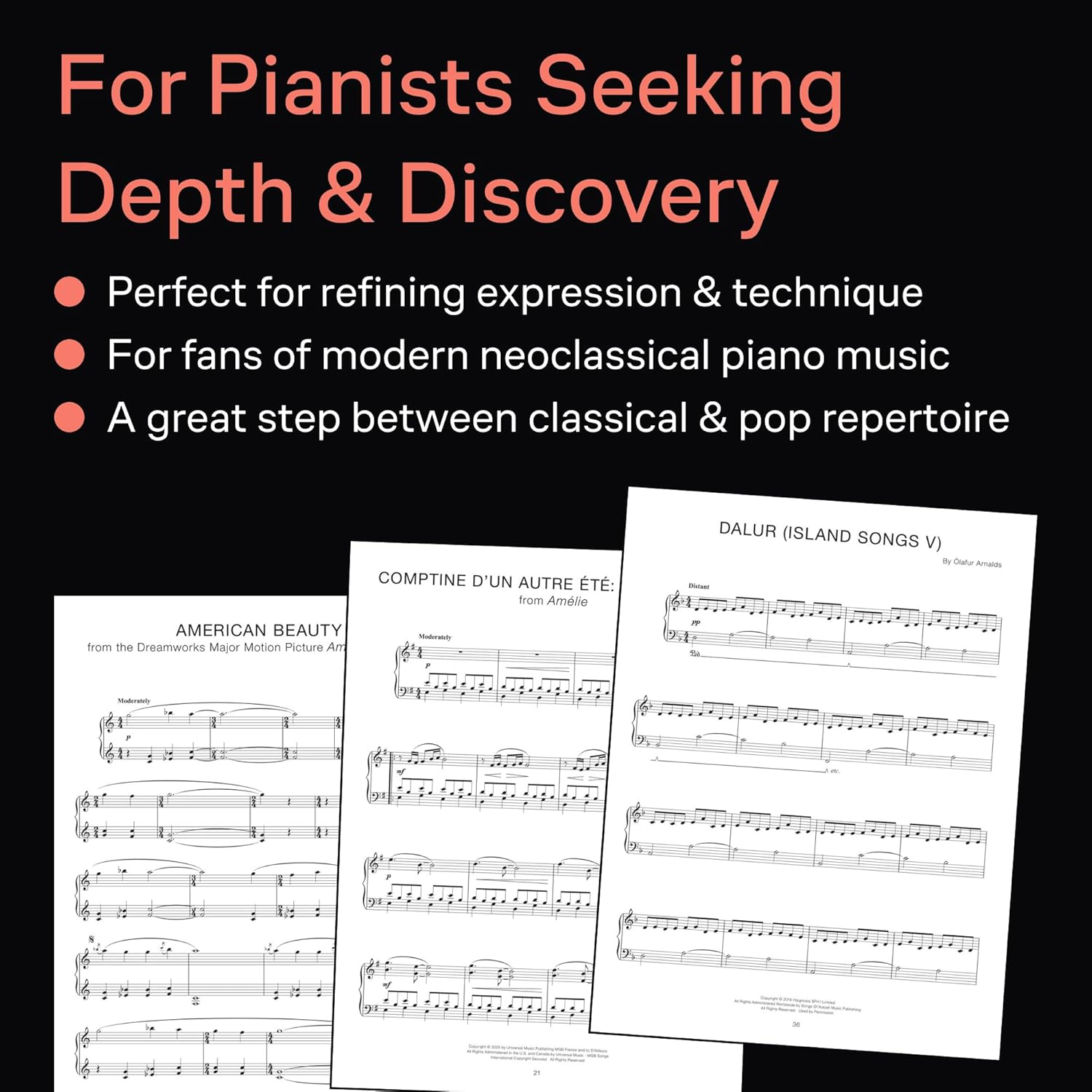 Contemporary Piano Masters - 2Nd Edition: 40 Pieces from the World'S Leading Piano Composers image number 4