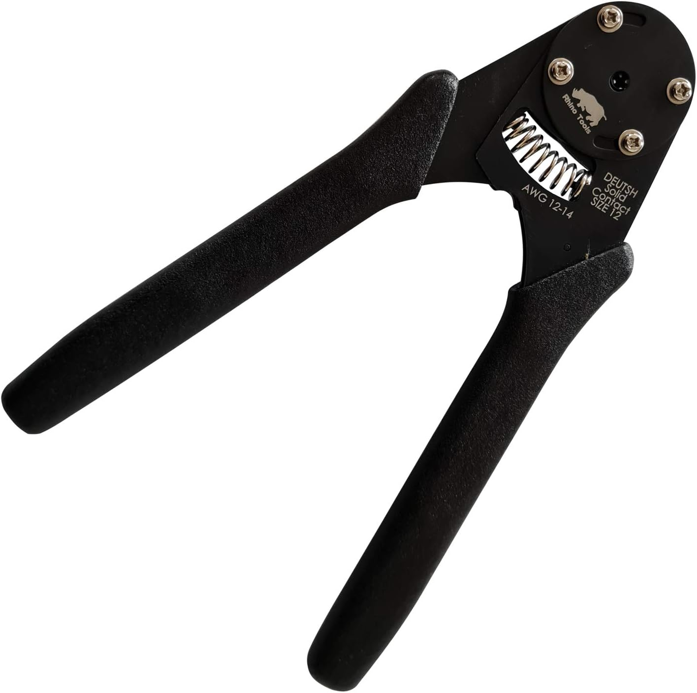 Ratchet Crimping Tool for Size 12 Deutsch DTP Closed Barrel Terminal Connectors image number 5