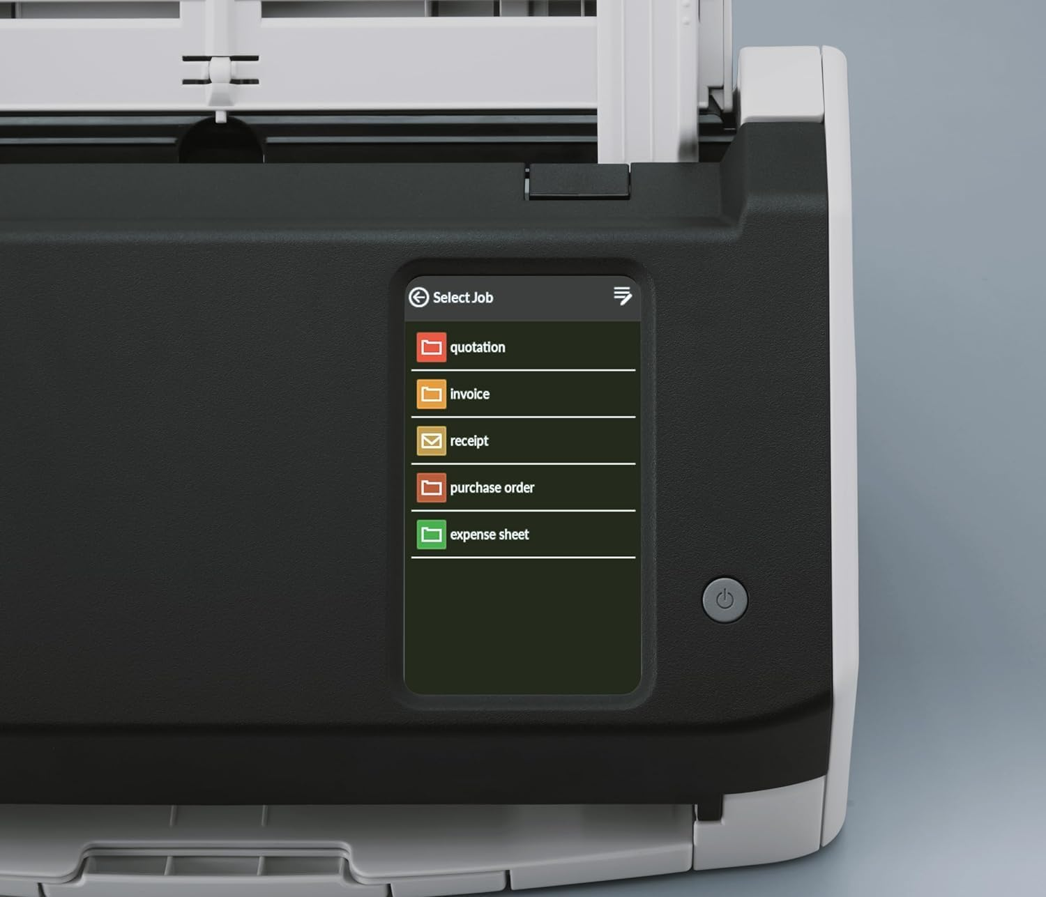 Fujitsu Ricoh Fi-8040 40PPM Document Scanner, Black/Grey image number 3