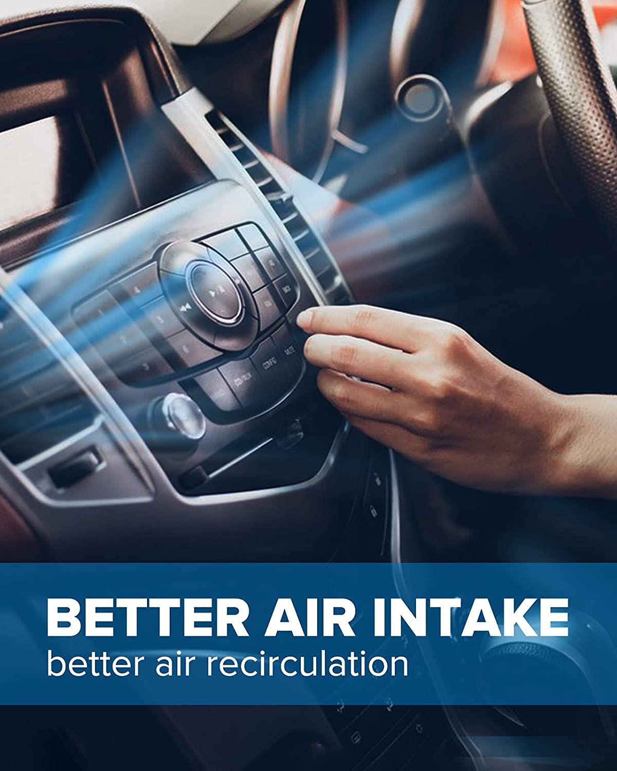 PHILTOP Cabin Air Filter with Activated Carbon, Replacement for ACF043 (CF11777) Wrangler (2011-2018), Wrangler JK (2018), Premium Cabin Filter, Pack of 2