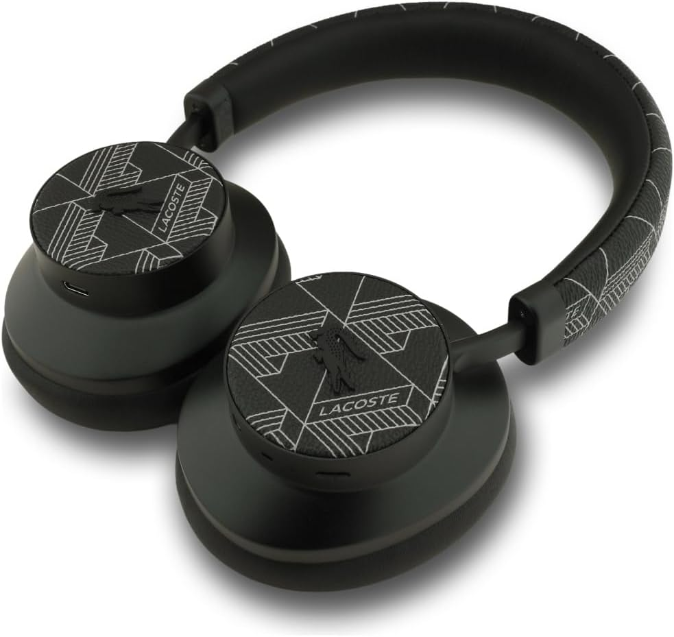 CG Mobile Lacoste the Blend Earphones ANC Bluetooth 700 Mah (Black) image number 2