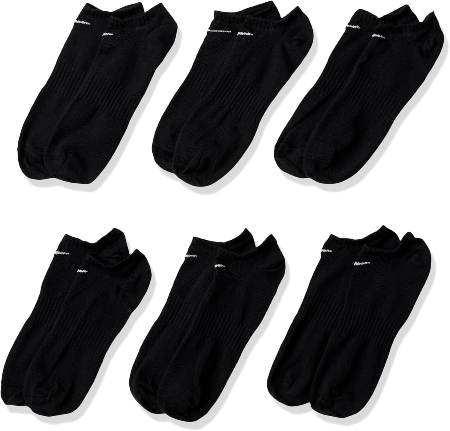 Nike Men'S Everyday Lightweight No-Show Socks (6 Pair)