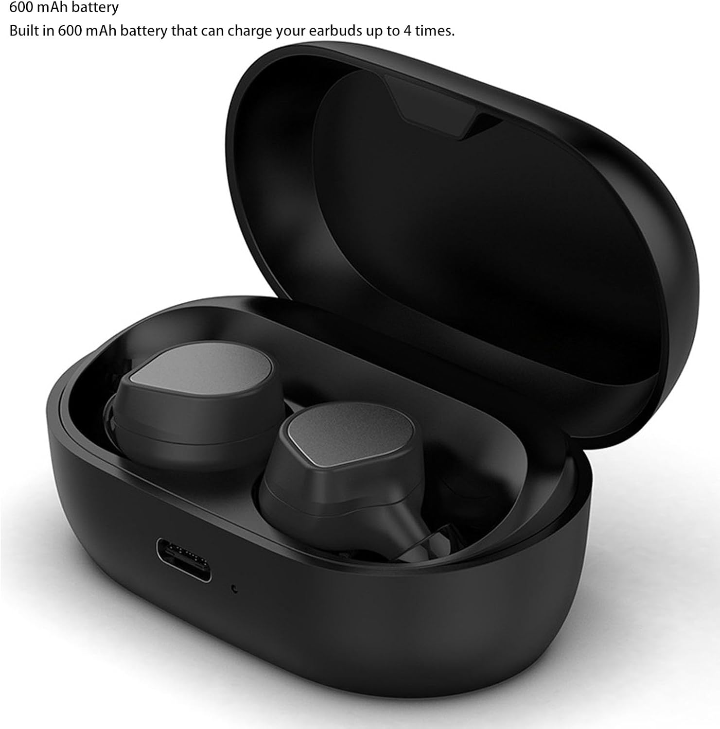 Earbuds Charging Case for Jabra, 600Mah Earbuds Charger Case for Jabra Elite 7 Pro, Elite 7 Active Charger Dock Station Replacement with LED Indicator Light image number 1