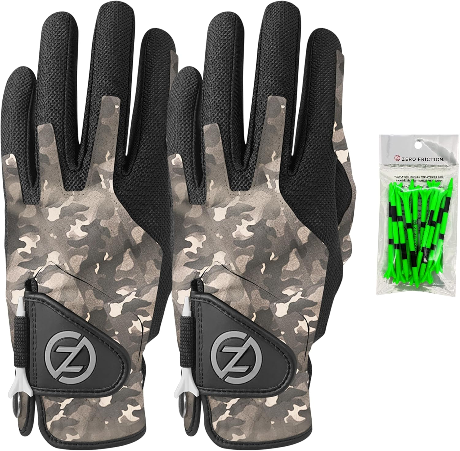 Zero Friction Male Men'S Compression-Fit Synthetic Golf Glove, Universal Fit image number 4