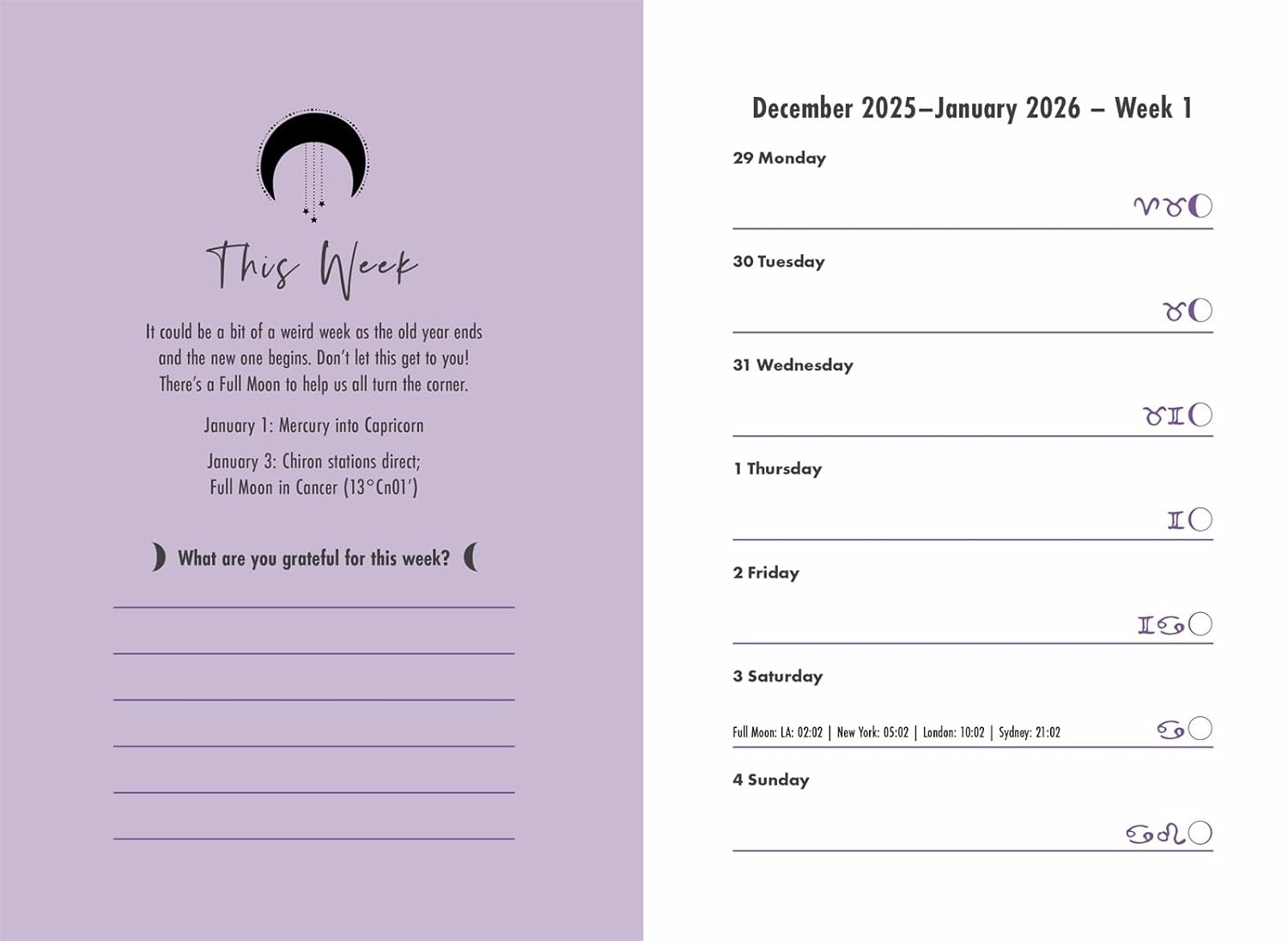 Moonology Diary 2026: Harness the Magic of the Moon to Manifest Your Best Life image number 5