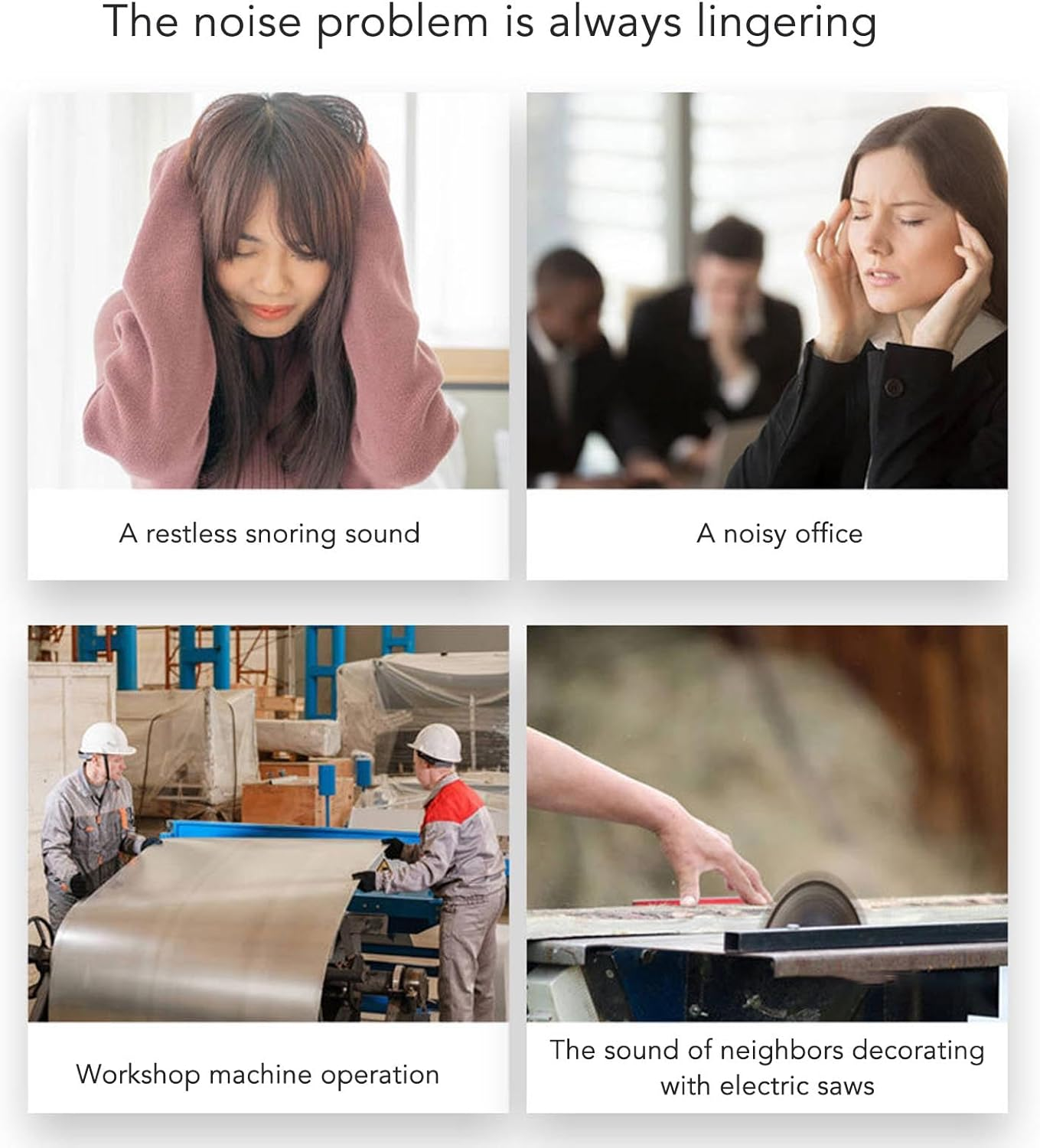 Noise Reducing Headphone, Foldable Noise Cancelling Headphones, Comfortable Headband, 35Db High Noise Cancelling Ear Muffs, Versatile Usage, Noise Reduction Earmuffs For image number 2