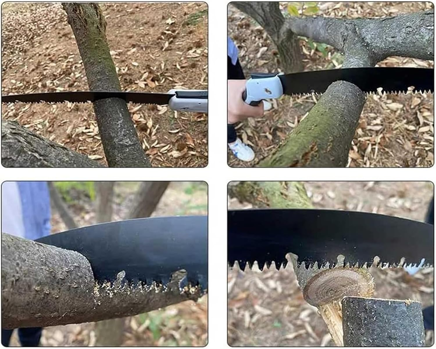 KCTOAMZ Folding Saw,Pruning Hand Saw with Wood,Metal and PVC Blade,Hand Folding Saw Camping Wood Tree Saw,11 Inch Folding Saw,For Garden,Camping or Other Outdoor Activities image number 4