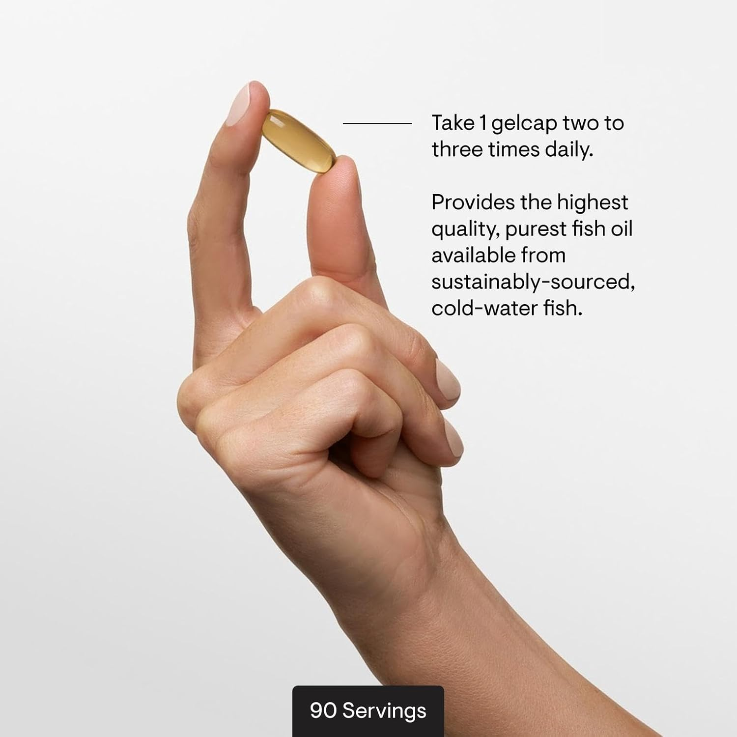 Thorne Super EPA - Omega-3 Supplement with EPA 425Mg and DHA 270Mg - Gluten-Free, Dairy-Free, Soy-Free - 90 Gelcaps