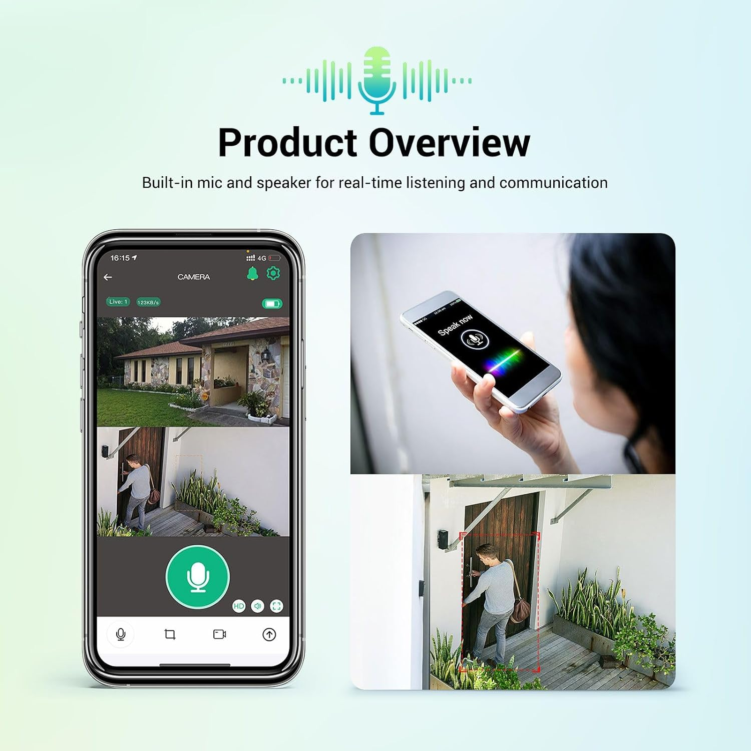 4G Home Security Camera Solar Powered Wireless CCTV Outdoor House Surveillance LTE Cellular Spy System with Dual Lens 4MP PTZ Motion Sensor Batteries image number 1