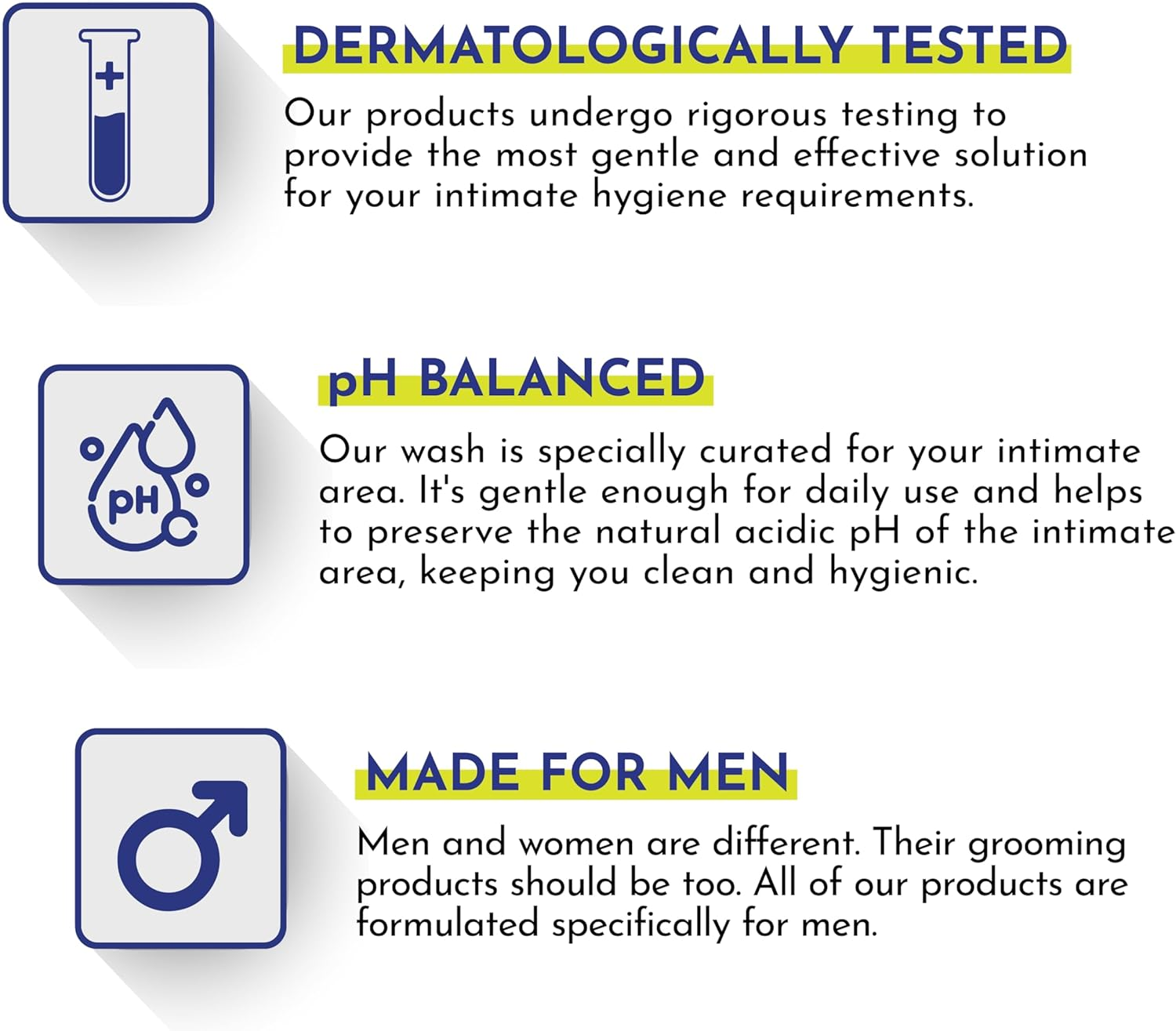 Mannlich Intimate Wash for Men (150 Ml) Relieves Itchiness & Odour, Prevents Fungal Growth, Genital Area, Ph Balanced & Dermatologically Tested with Tea Tree Oil, Neem, Eucalyptus Oil, 1% Salicylic & Lactic Acid image number 4