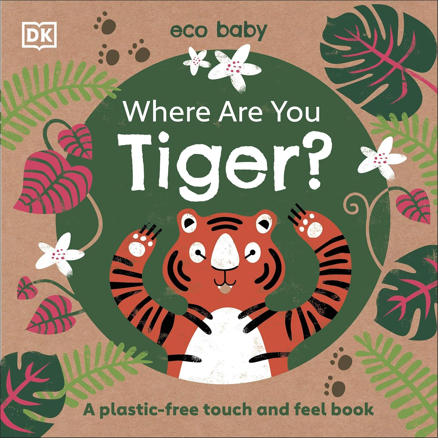 Eco Baby Where Are You Tiger?: a Plastic-Free Touch and Feel Book image number 4