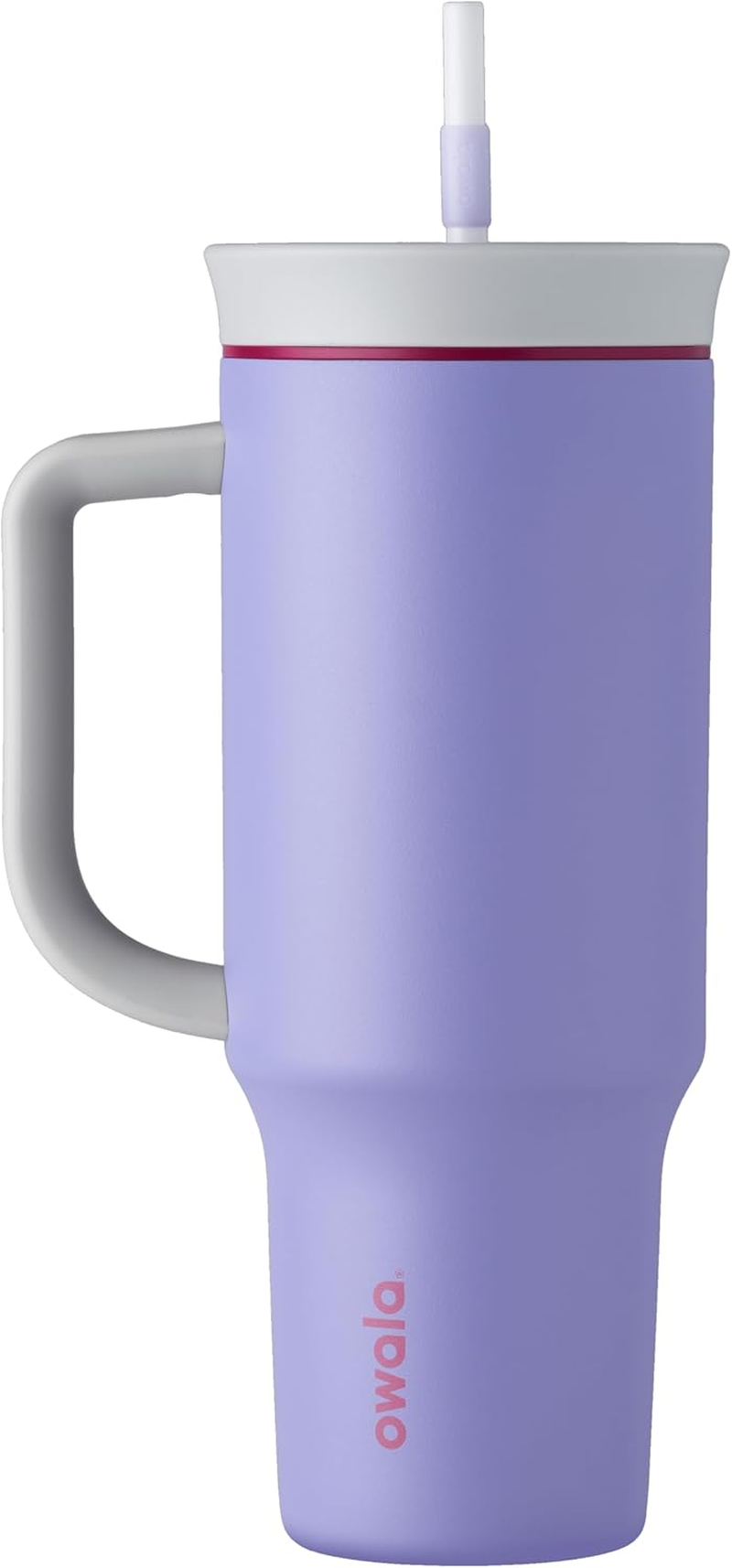 Owala 40Oz Stainless Steel Tumbler with Handle - Whimsical Daydream (Perwinkle Purple)