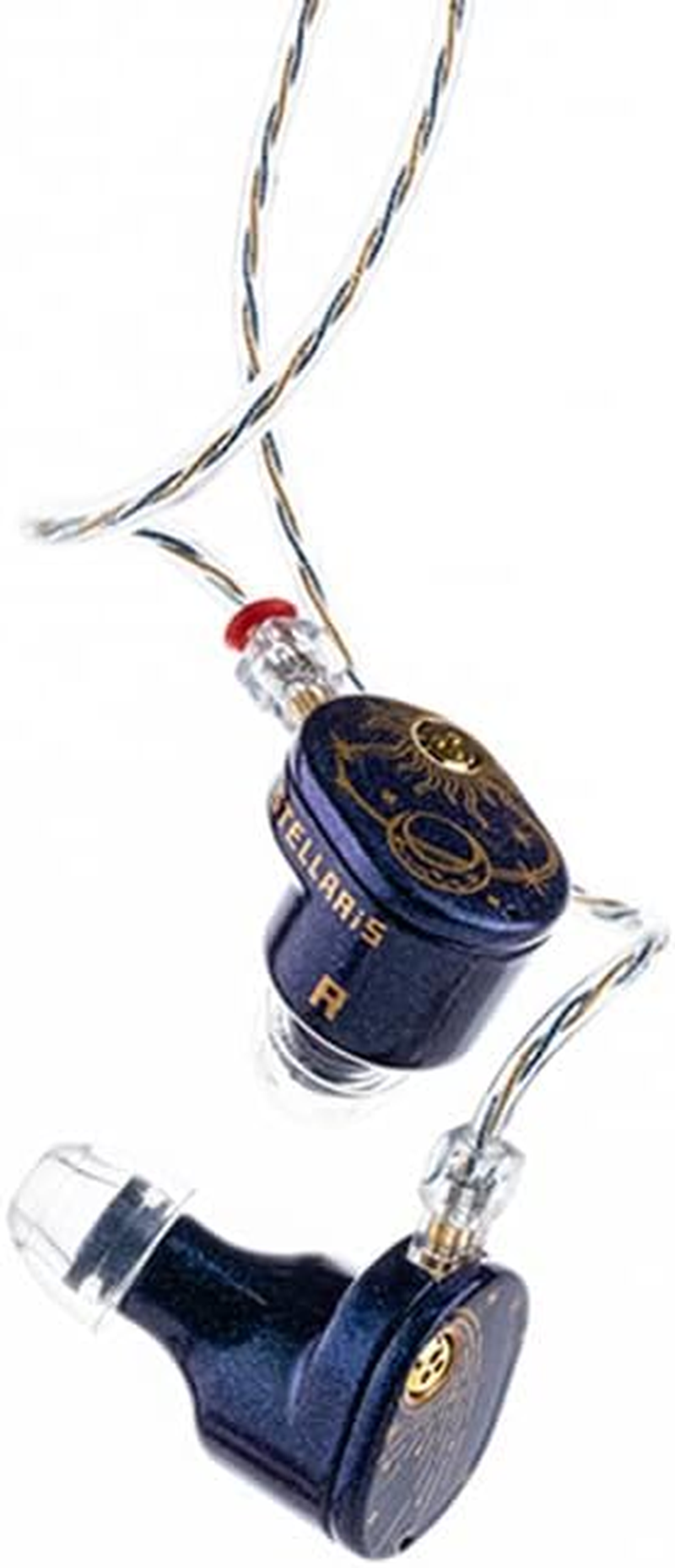 Moondrop STELLARIS High-Precision Miniature Grid Magnet Array 7+7 N52H Magnets 1UM Sub-Nanometer Diaphragm 14.5Mm Planar Driver Earphones Blue image number 5