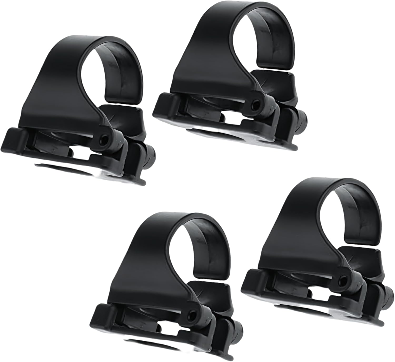 4 Pack Scuba Dive Universal Plastic Clip Snorkel Keeper, Wizefolk Snorkel Holder Snorkel Retainer Air Tube Keeper,For Scuba Diving Snorkeling Equipment image number 2