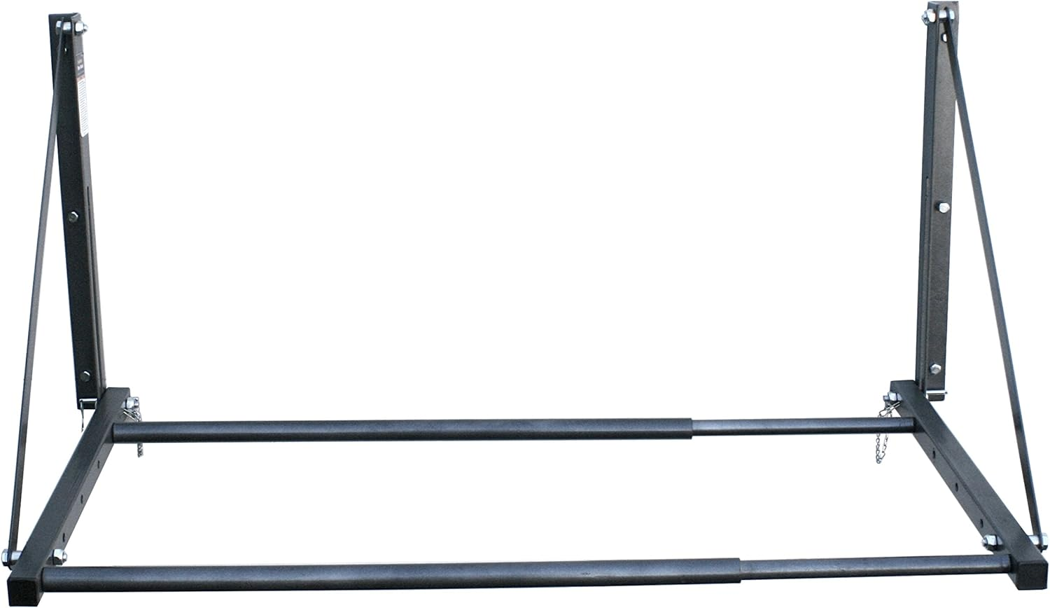 Maxxhaul 70489 Adjustable Wall Mount Folding Tire Storage Adjust from 32 to 48 Inches Wide up to 300 Lbs Capacity. image number 4